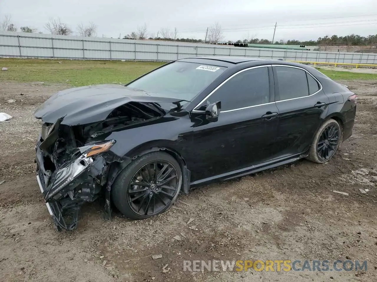 1 Photograph of a damaged car 4T1K61AK7MU432947 TOYOTA CAMRY 2021