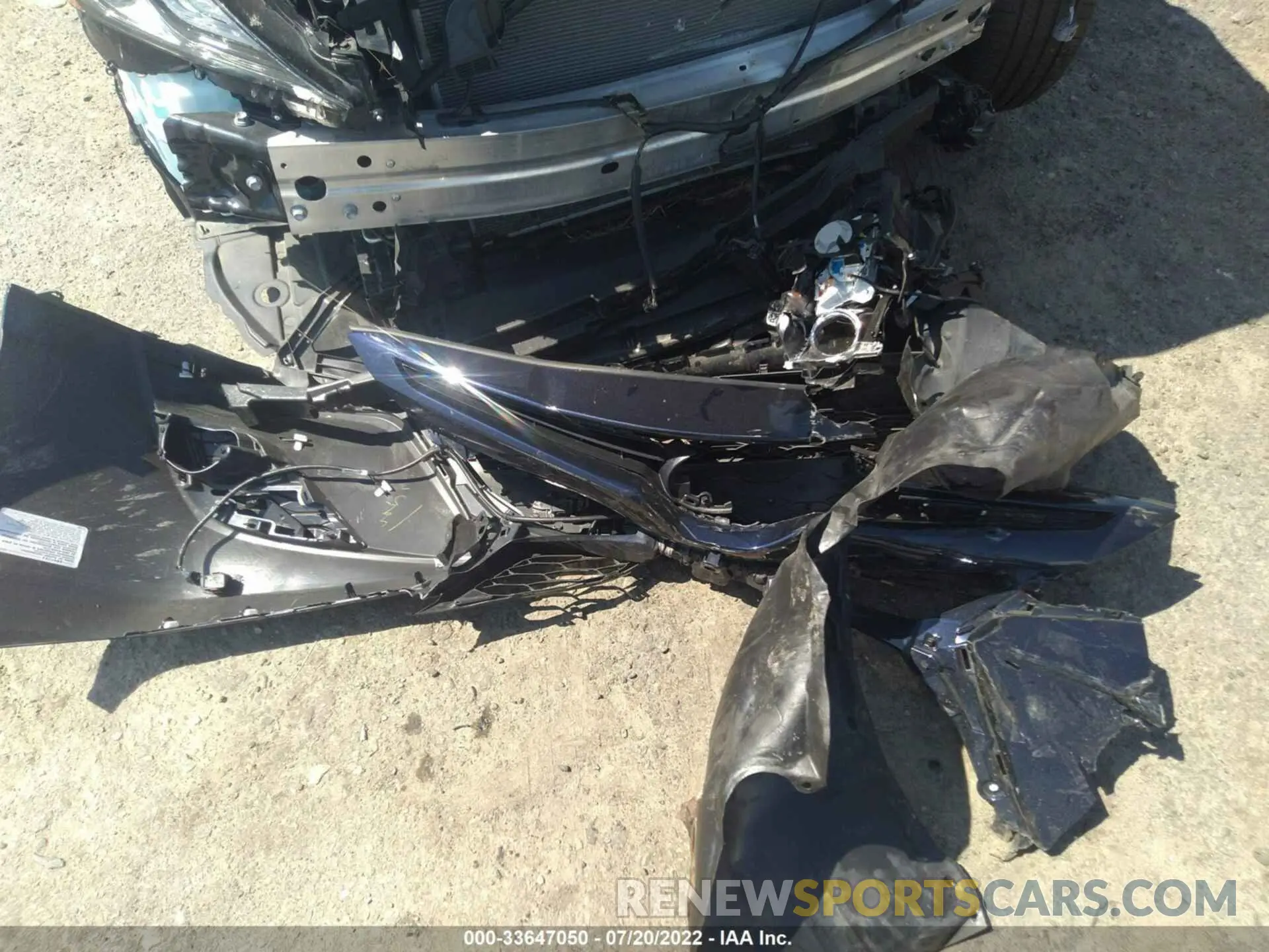 12 Photograph of a damaged car 4T1K61AK7MU490198 TOYOTA CAMRY 2021