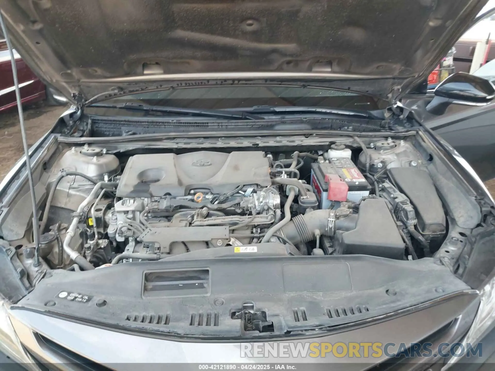 10 Photograph of a damaged car 4T1K61AK7MU518176 TOYOTA CAMRY 2021