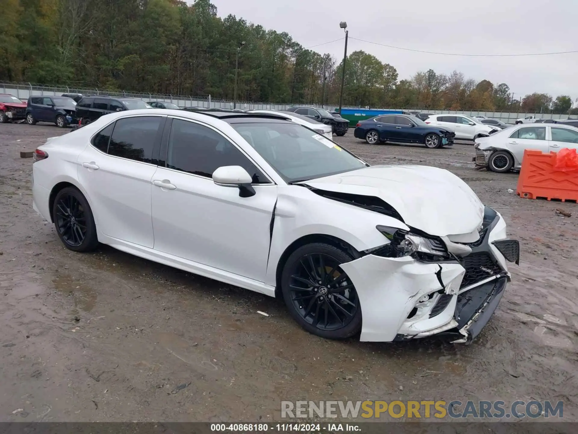 1 Photograph of a damaged car 4T1K61AK7MU544812 TOYOTA CAMRY 2021