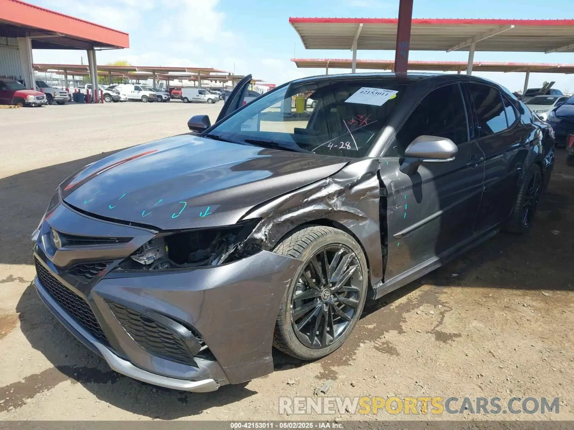 6 Фотография поврежденного автомобиля 4T1K61AK7MU557186 TOYOTA CAMRY 2021