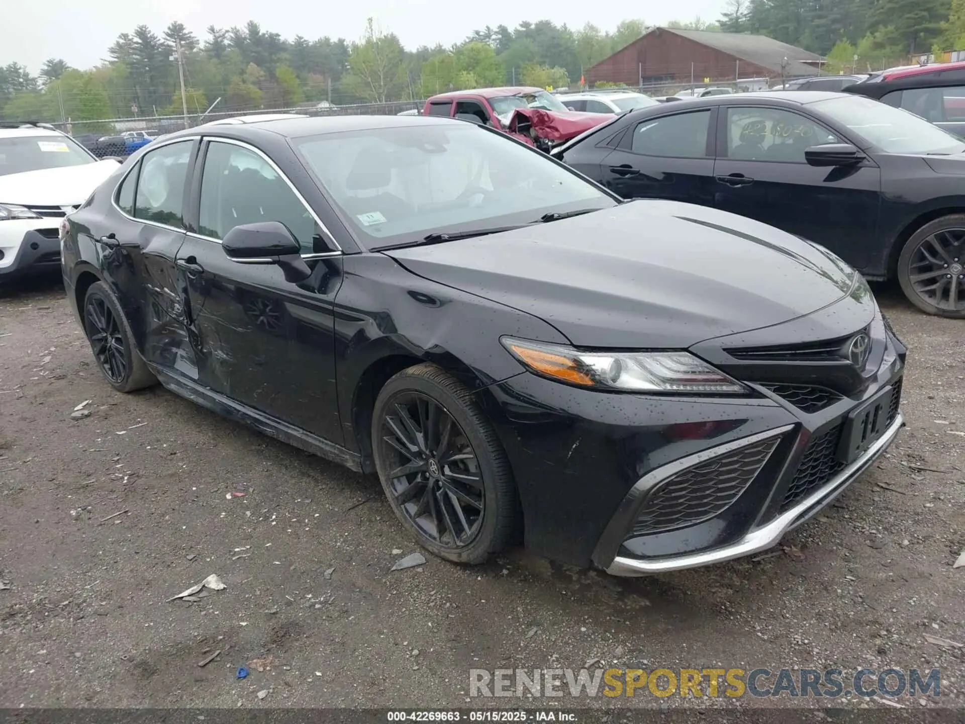 1 Photograph of a damaged car 4T1K61AK8MU522852 TOYOTA CAMRY 2021