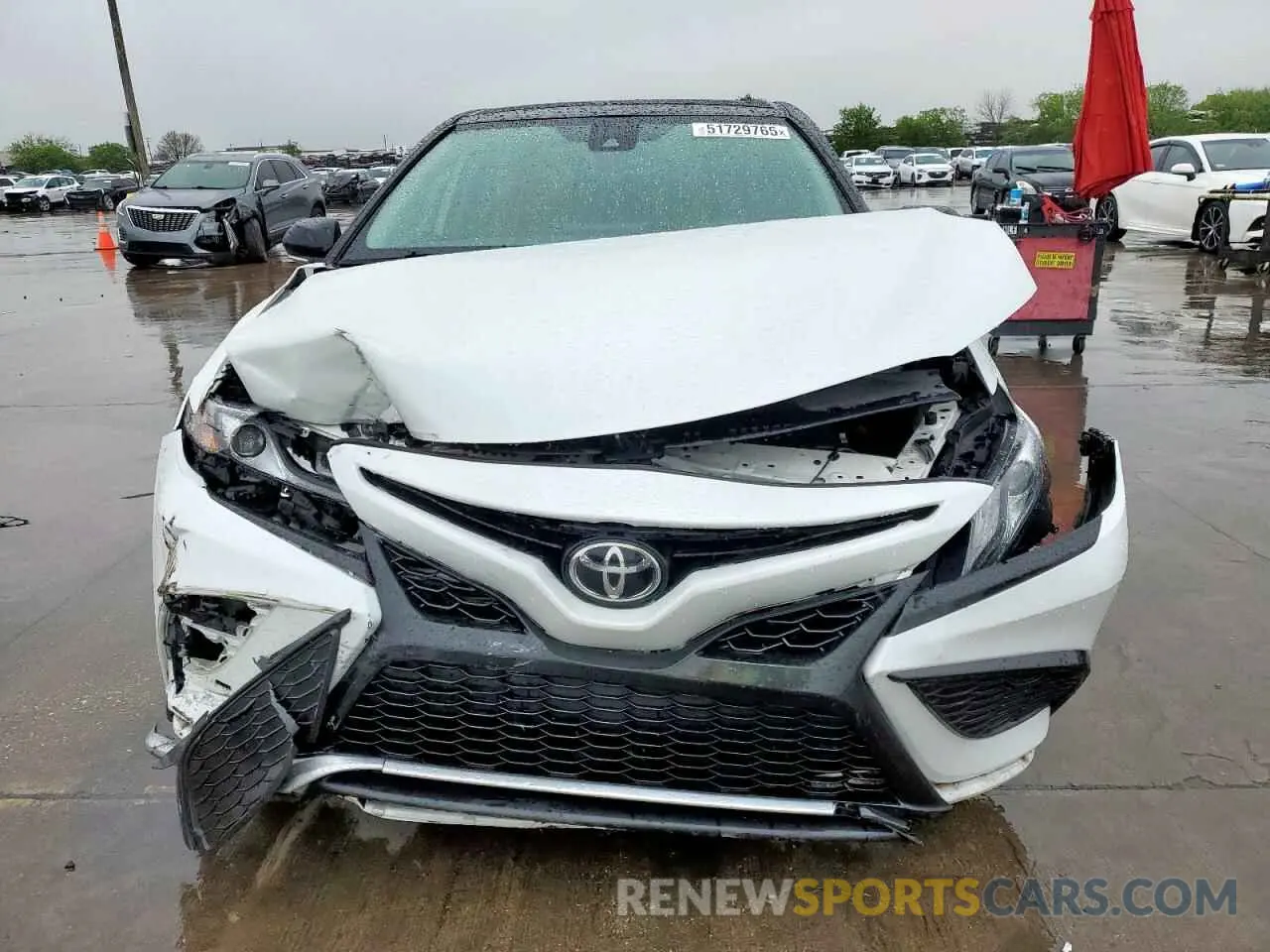 5 Photograph of a damaged car 4T1K61AK9MU405619 TOYOTA CAMRY 2021