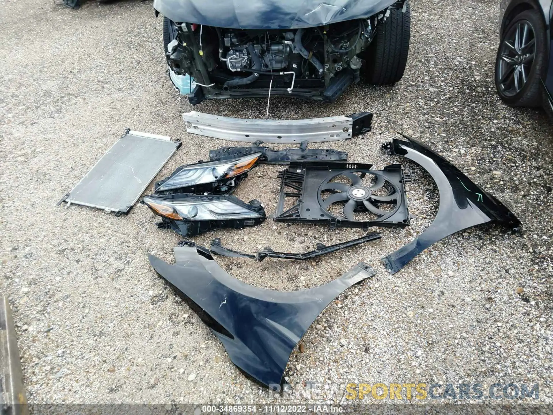 12 Photograph of a damaged car 4T1K61AK9MU406415 TOYOTA CAMRY 2021