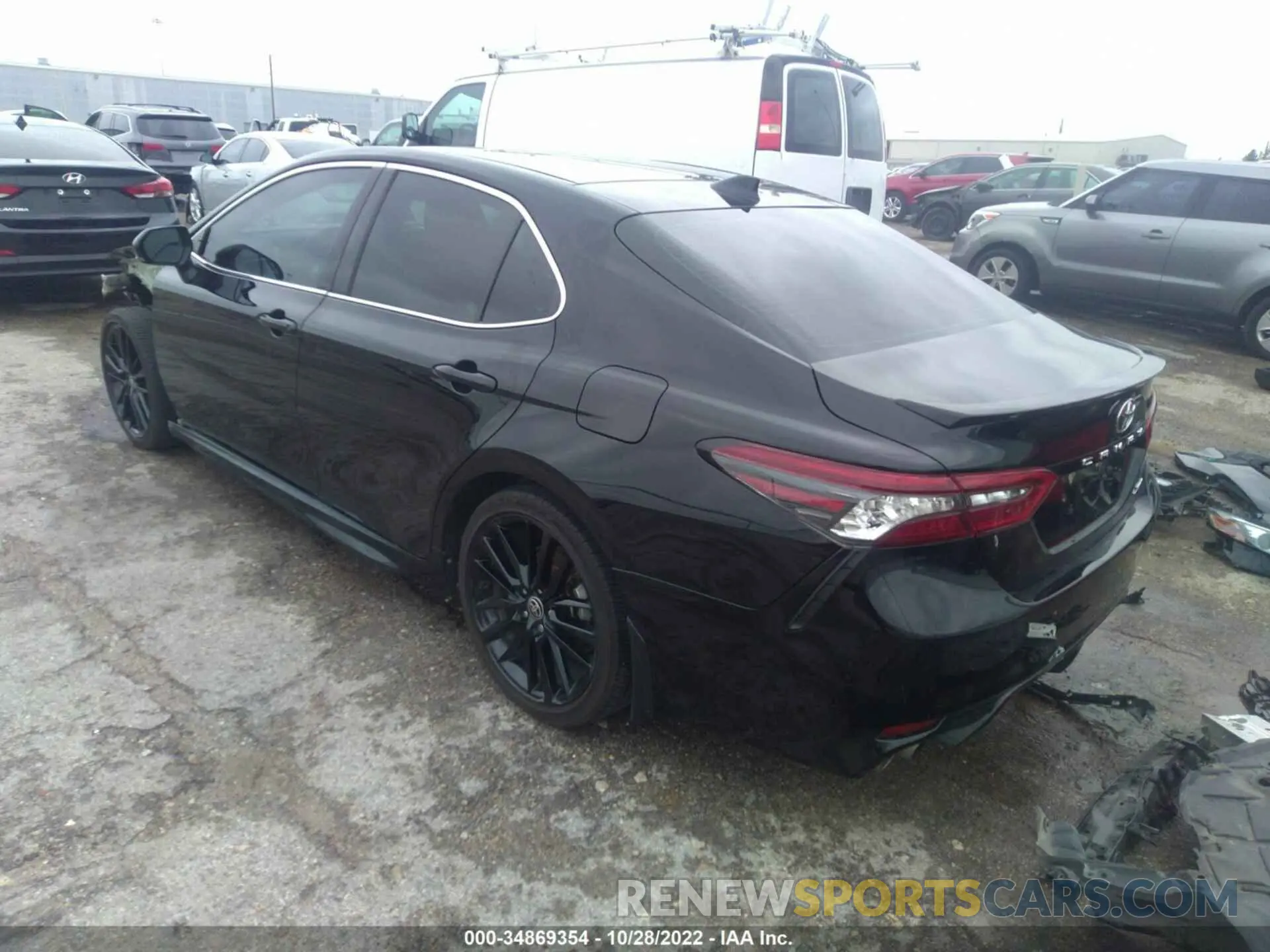 3 Photograph of a damaged car 4T1K61AK9MU406415 TOYOTA CAMRY 2021