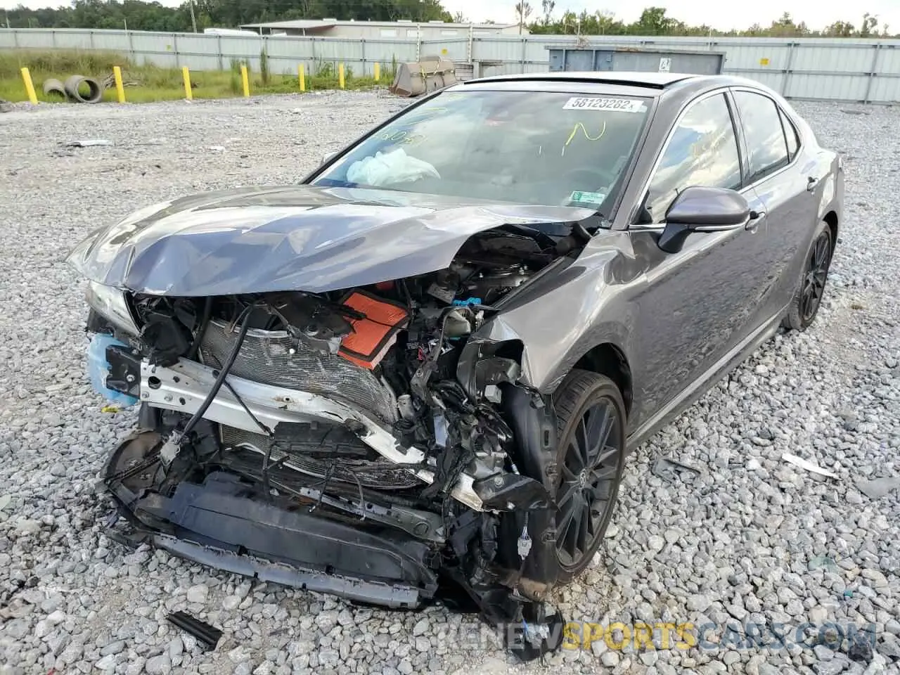 2 Фотография поврежденного автомобиля 4T1K61AK9MU420721 TOYOTA CAMRY 2021