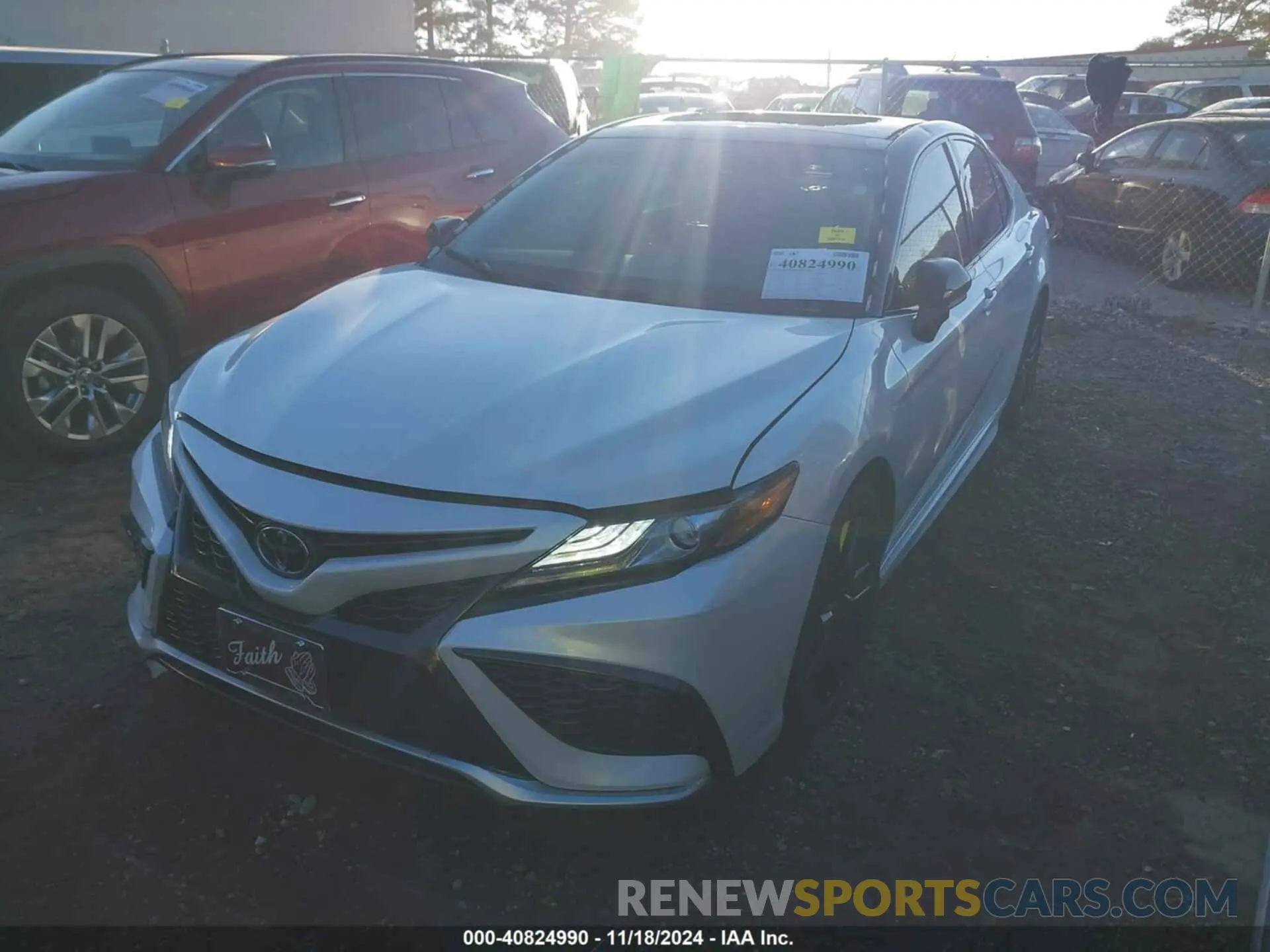 2 Photograph of a damaged car 4T1K61AK9MU460748 TOYOTA CAMRY 2021