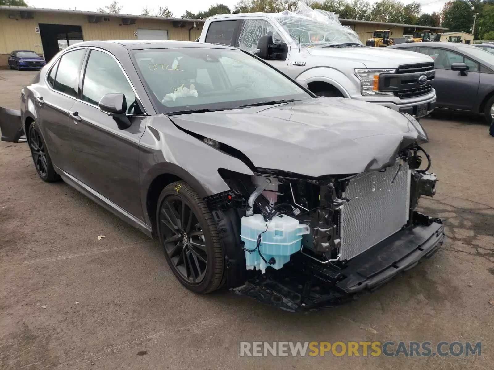 1 Photograph of a damaged car 4T1K61AK9MU602760 TOYOTA CAMRY 2021
