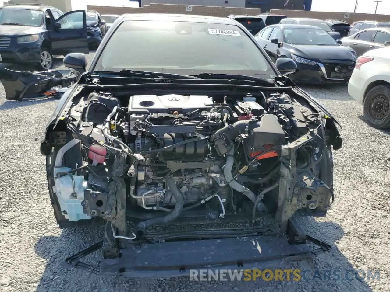 5 Photograph of a damaged car 4T1K61AKXMU417861 TOYOTA CAMRY 2021