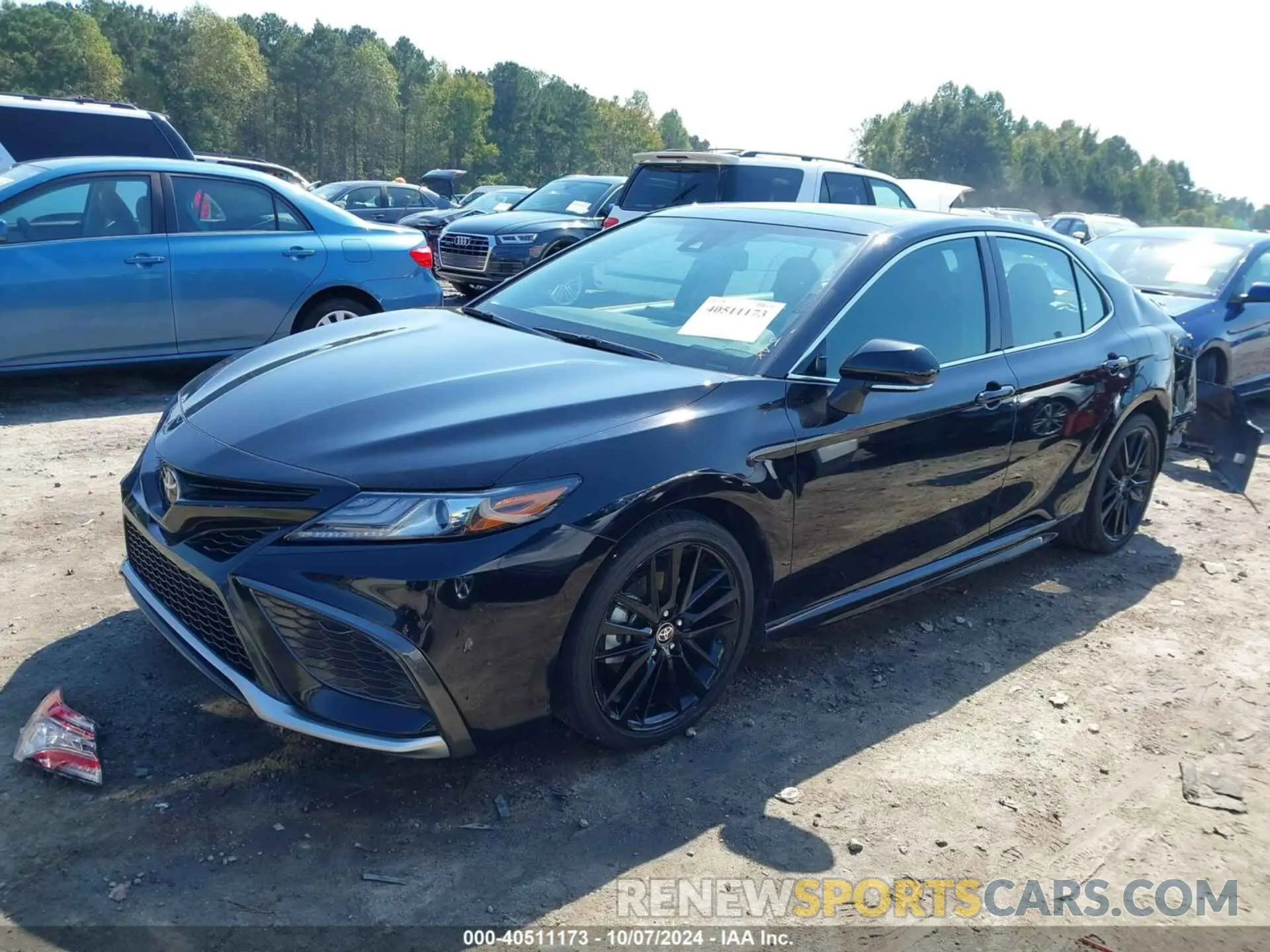 2 Photograph of a damaged car 4T1K61AKXMU425264 TOYOTA CAMRY 2021