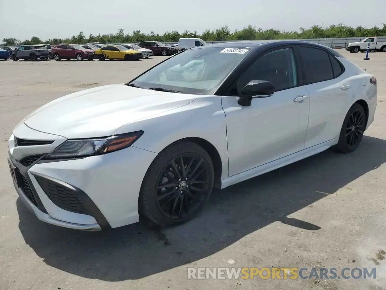 1 Photograph of a damaged car 4T1K61AKXMU482628 TOYOTA CAMRY 2021