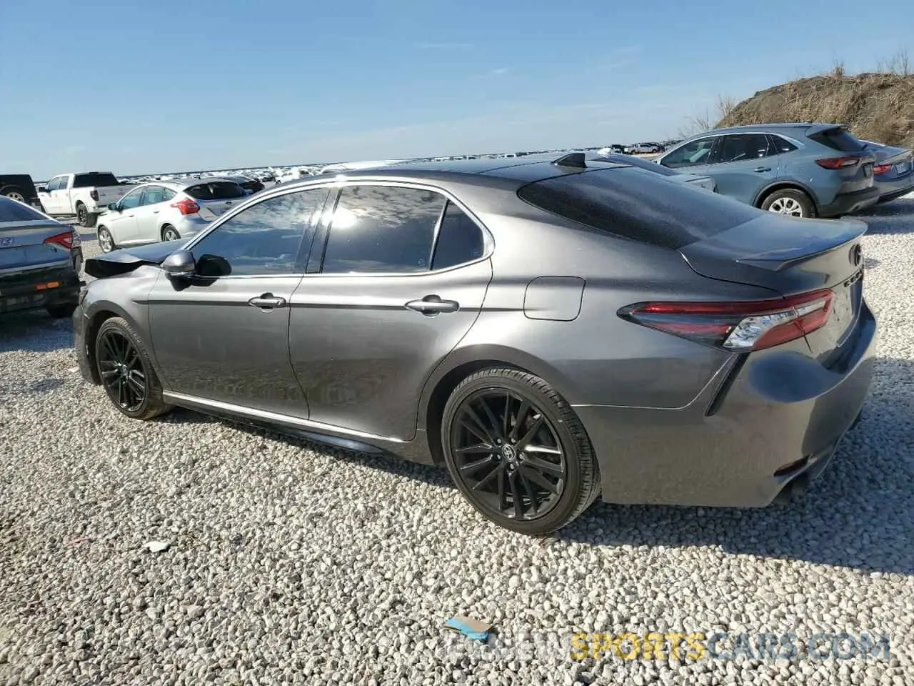 2 Photograph of a damaged car 4T1K61AKXMU525509 TOYOTA CAMRY 2021