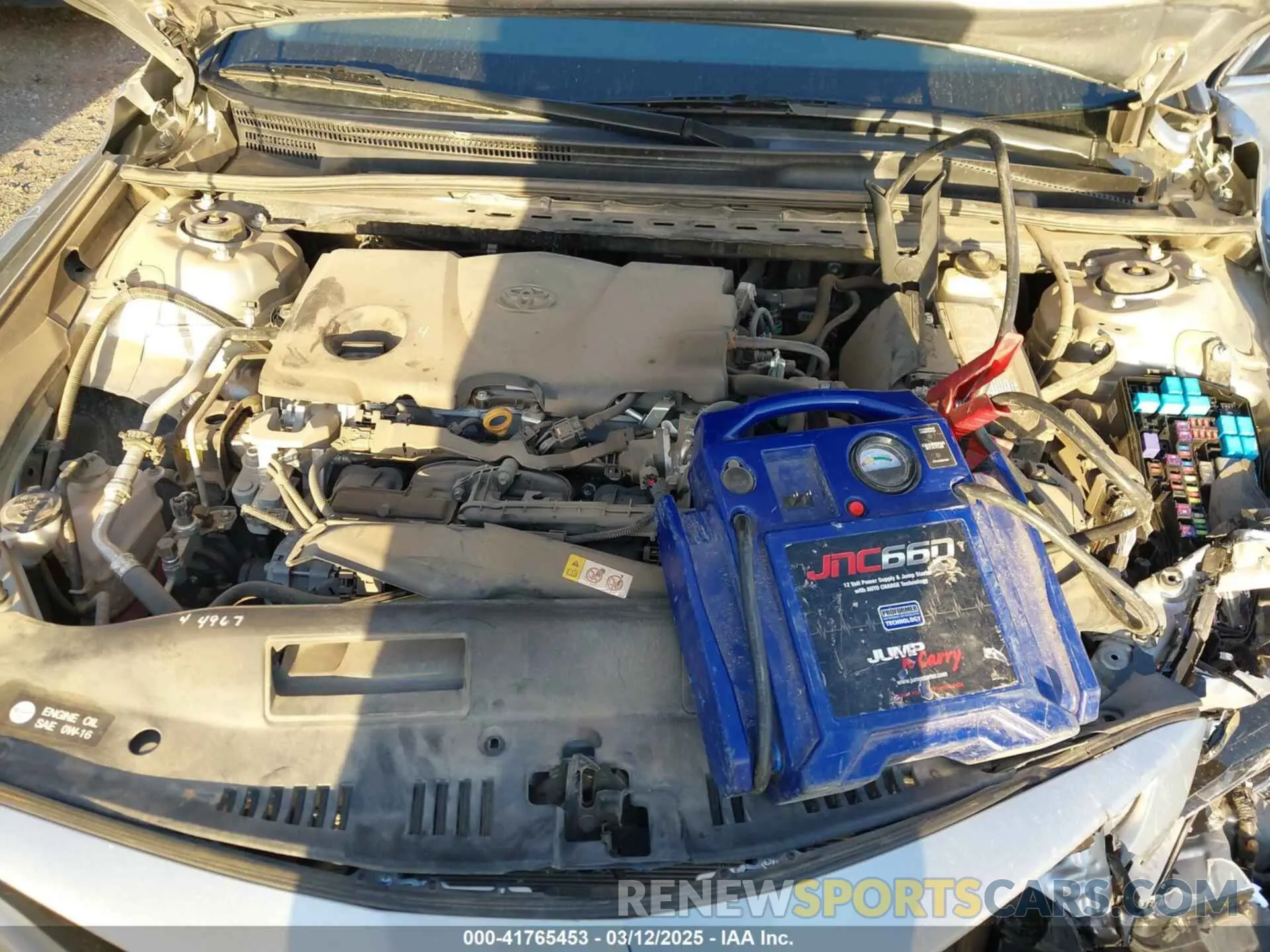 10 Photograph of a damaged car 4T1K61AKXMU575620 TOYOTA CAMRY 2021