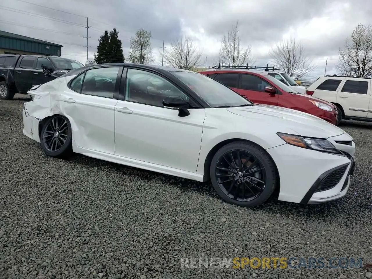 4 Photograph of a damaged car 4T1K61BK1MU025849 TOYOTA CAMRY 2021