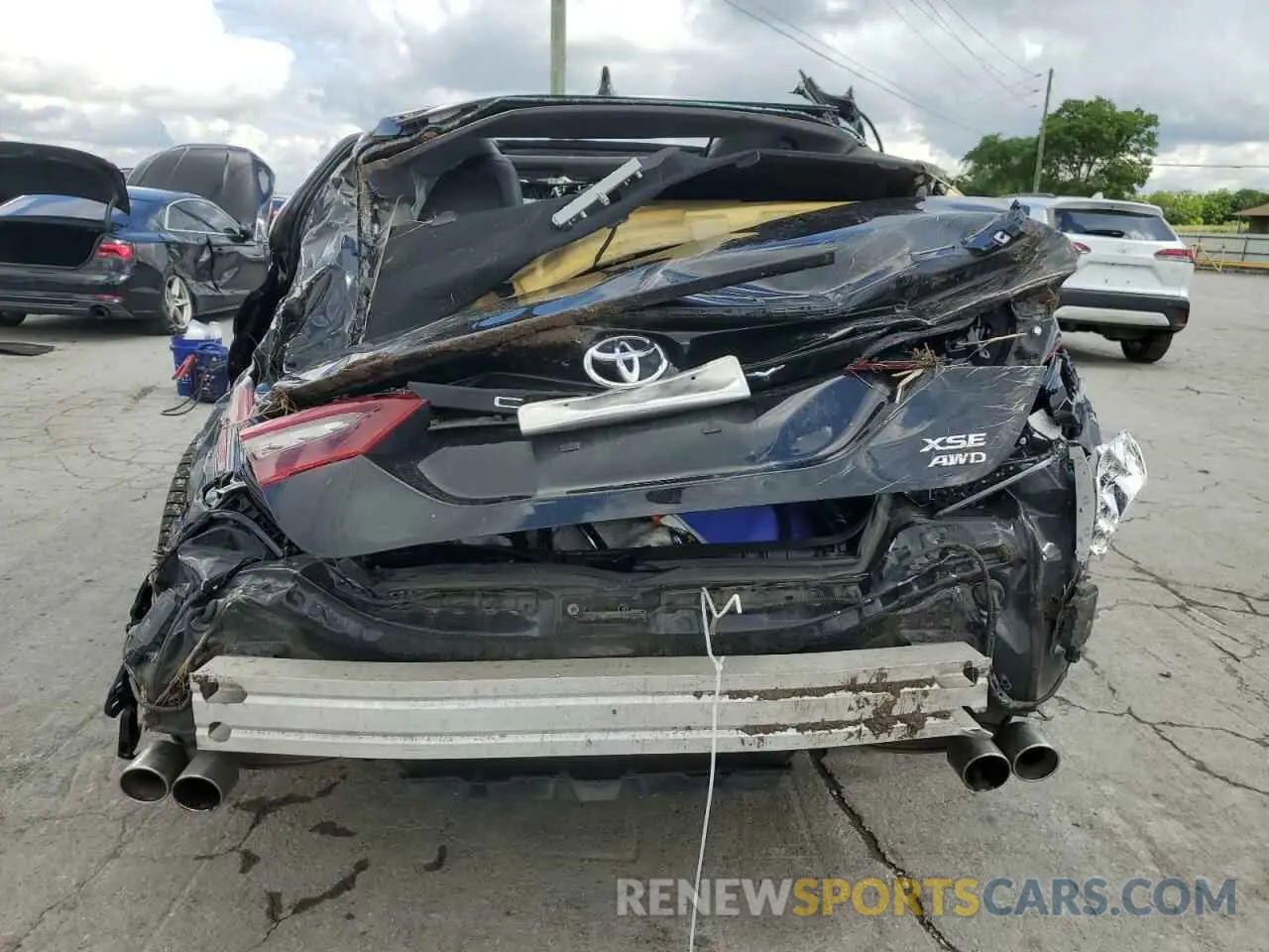 6 Фотография поврежденного автомобиля 4T1K61BK3MU028803 TOYOTA CAMRY 2021