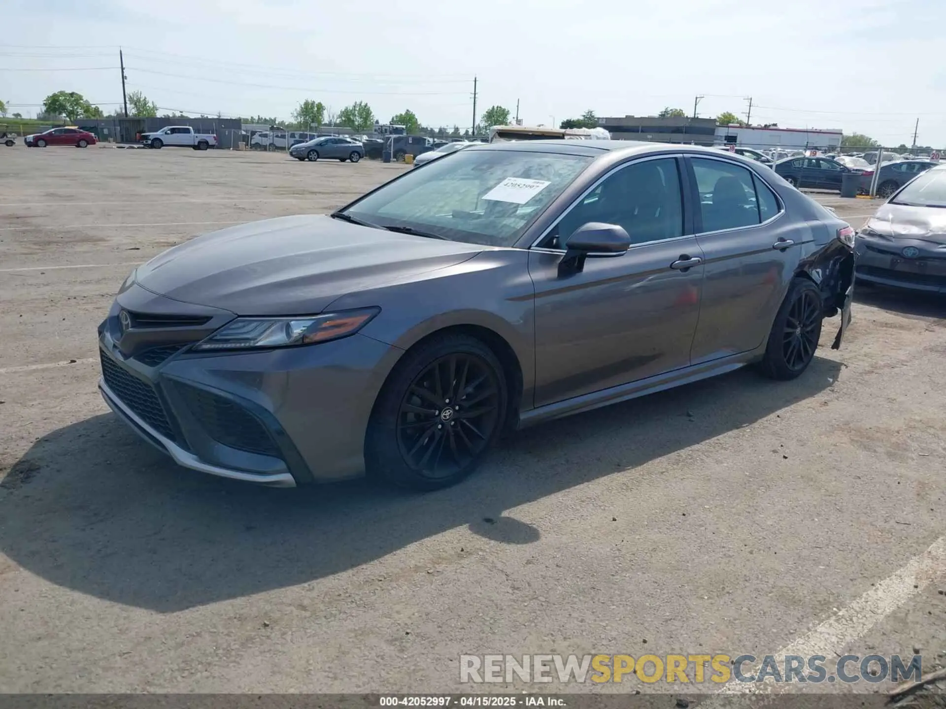 2 Photograph of a damaged car 4T1K61BK7MU037469 TOYOTA CAMRY 2021