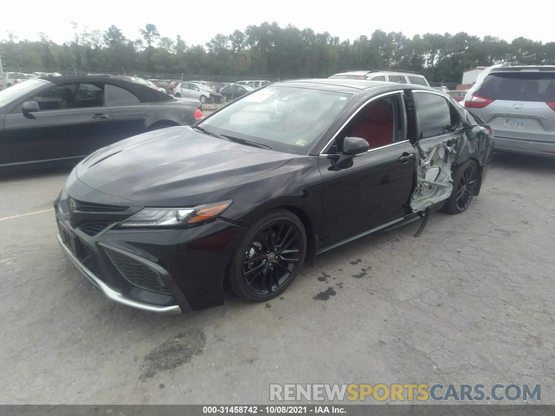 2 Photograph of a damaged car 4T1K61BK7MU042218 TOYOTA CAMRY 2021