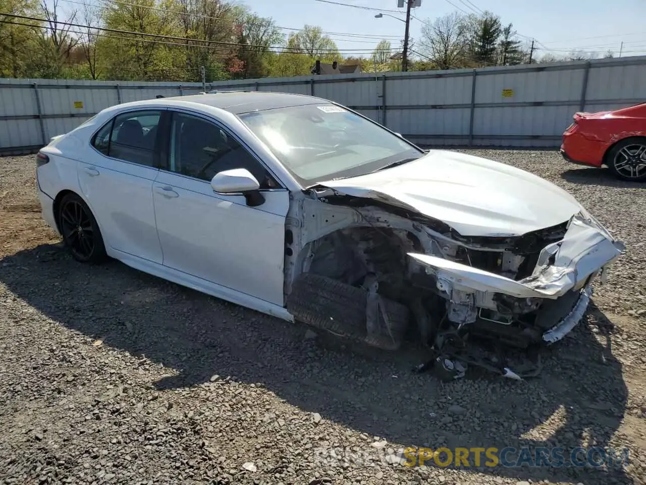 4 Photograph of a damaged car 4T1K61BK8MU041837 TOYOTA CAMRY 2021