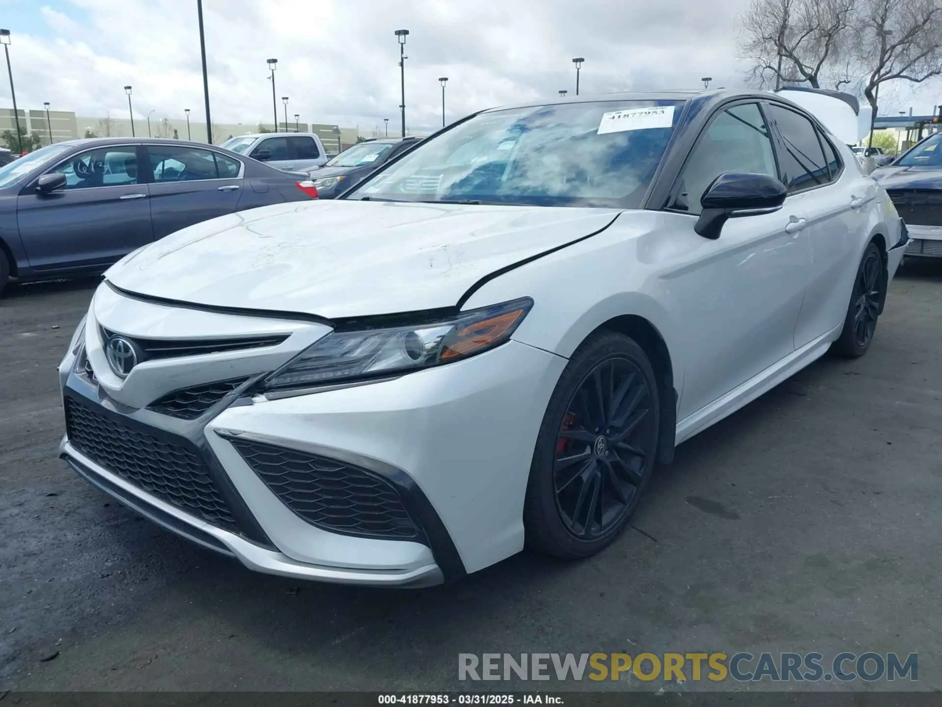 2 Photograph of a damaged car 4T1K61BK9MU022262 TOYOTA CAMRY 2021