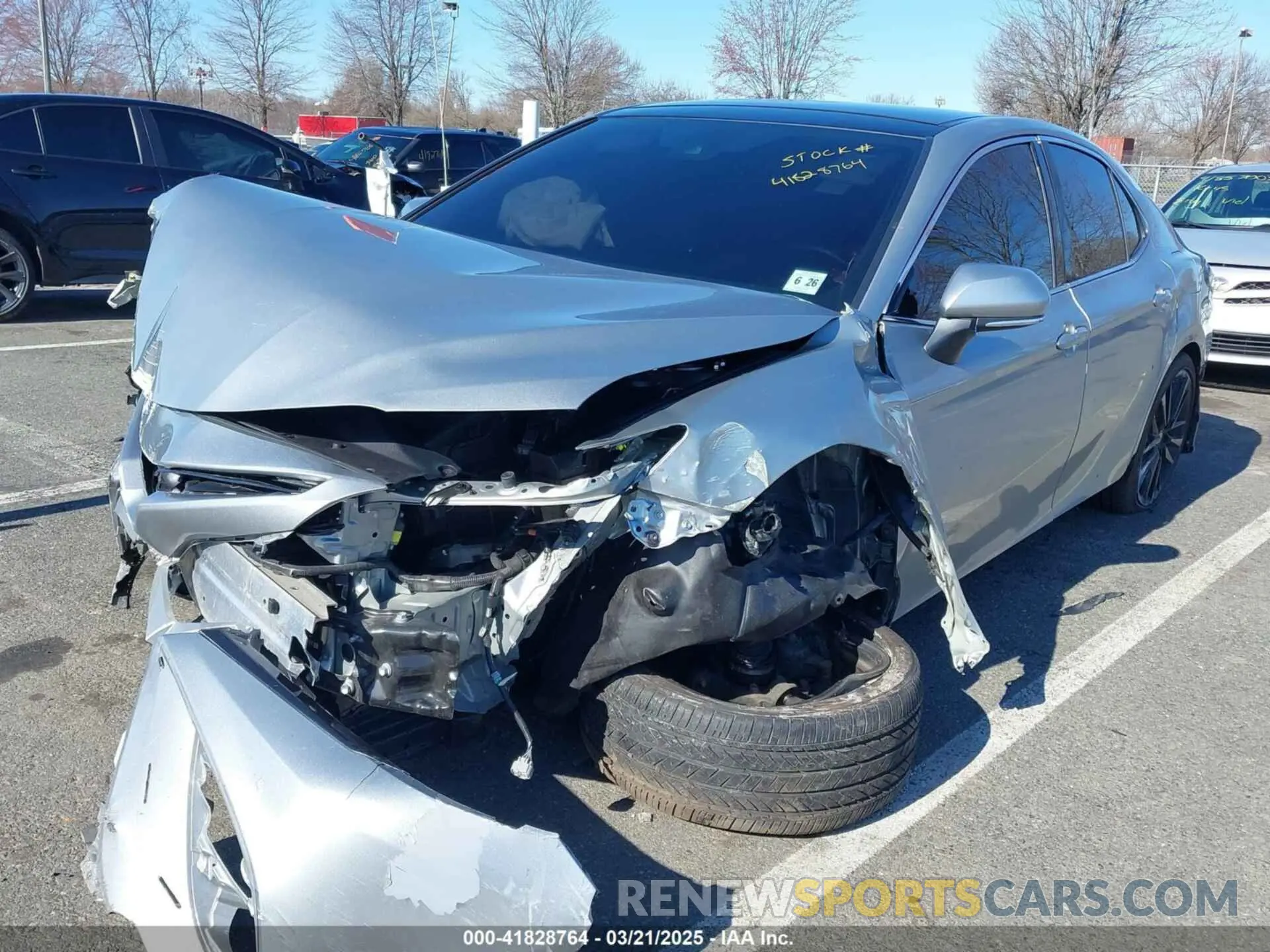 2 Фотография поврежденного автомобиля 4T1K61BKXMU037756 TOYOTA CAMRY 2021