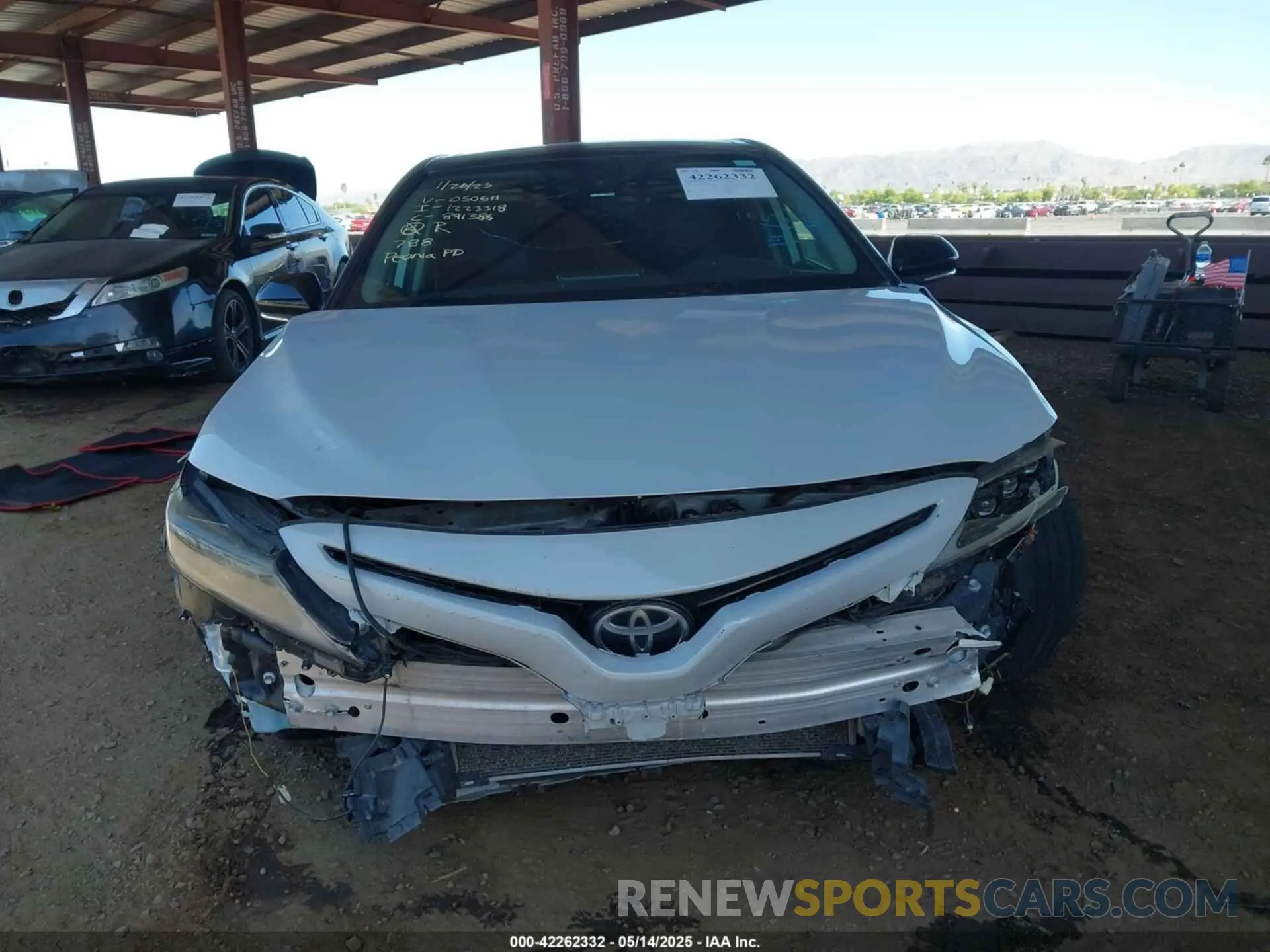 6 Photograph of a damaged car 4T1KZ1AK4MU050611 TOYOTA CAMRY 2021