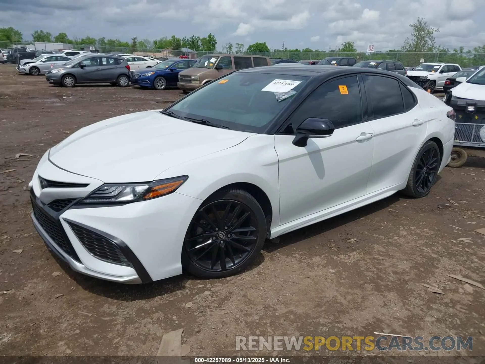 2 Photograph of a damaged car 4T1KZ1AK5MU052058 TOYOTA CAMRY 2021