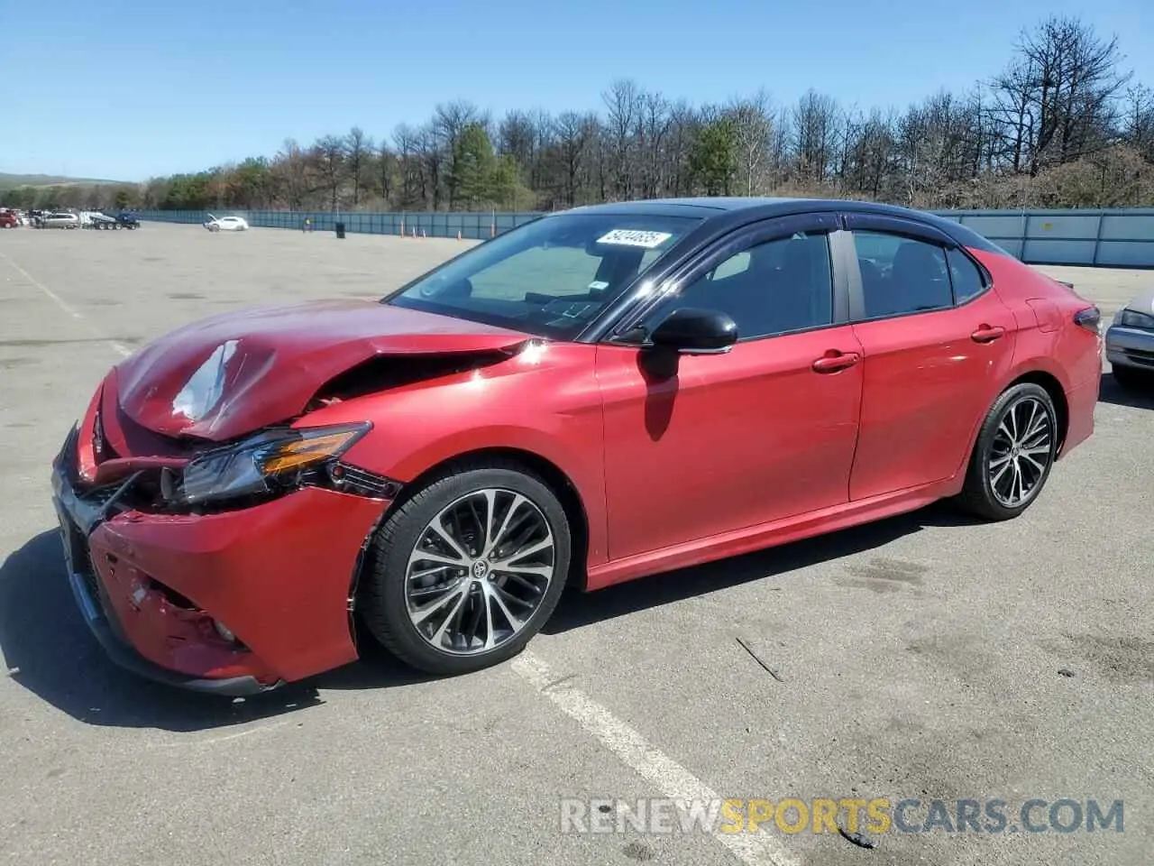 1 Photograph of a damaged car 4T1KZ1AK6MU054207 TOYOTA CAMRY 2021