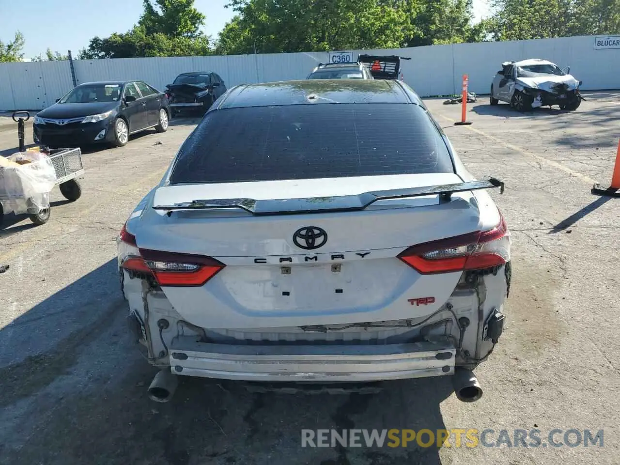 6 Фотография поврежденного автомобиля 4T1KZ1AK7MU052711 TOYOTA CAMRY 2021