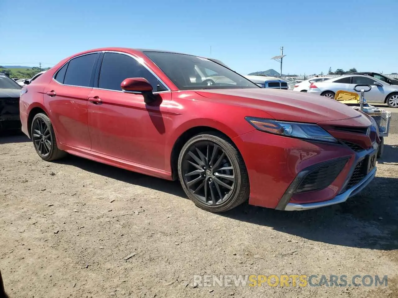4 Фотография поврежденного автомобиля 4T1KZ1AK7MU057875 TOYOTA CAMRY 2021