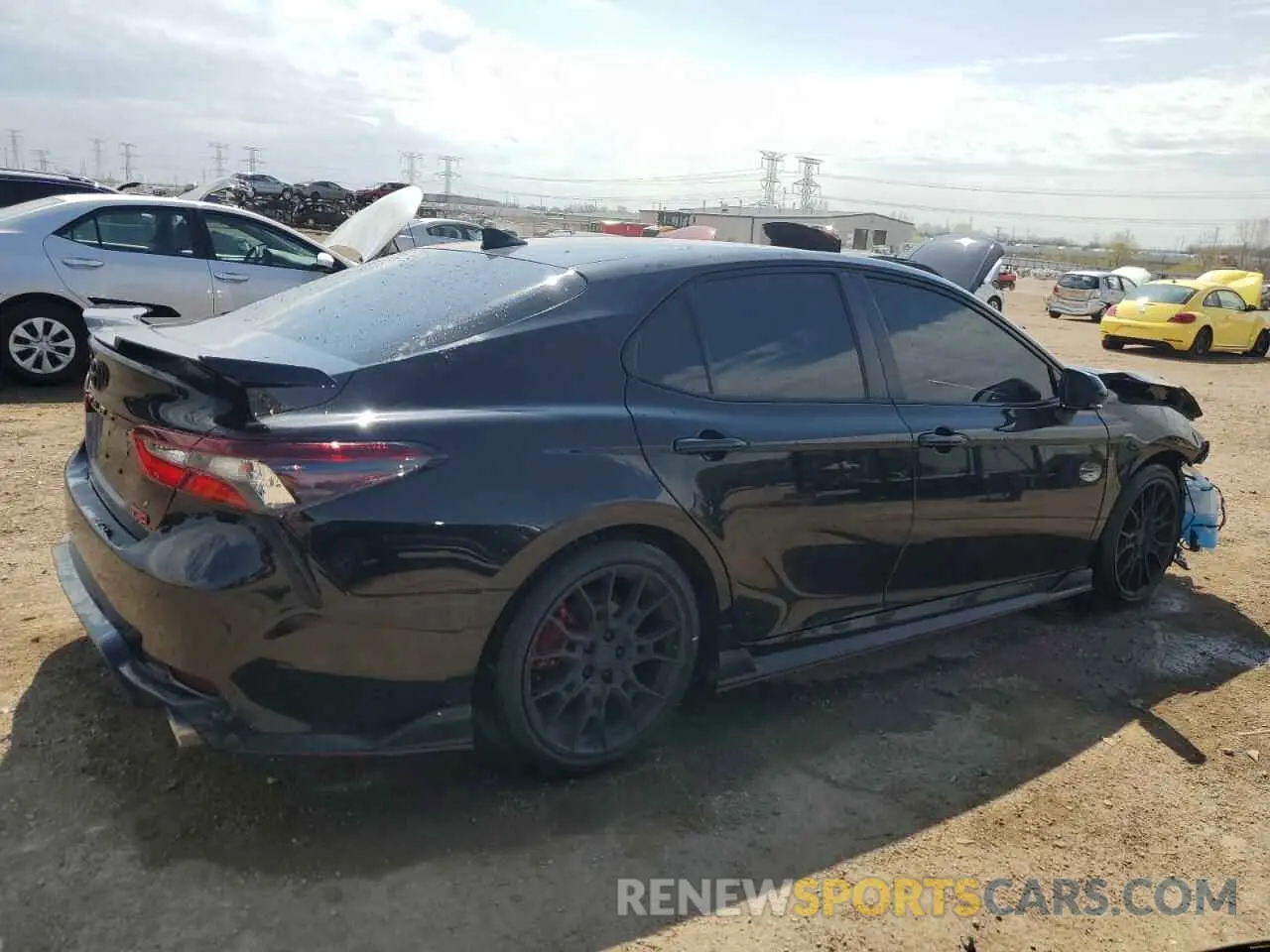 3 Photograph of a damaged car 4T1KZ1AKXMU059216 TOYOTA CAMRY 2021
