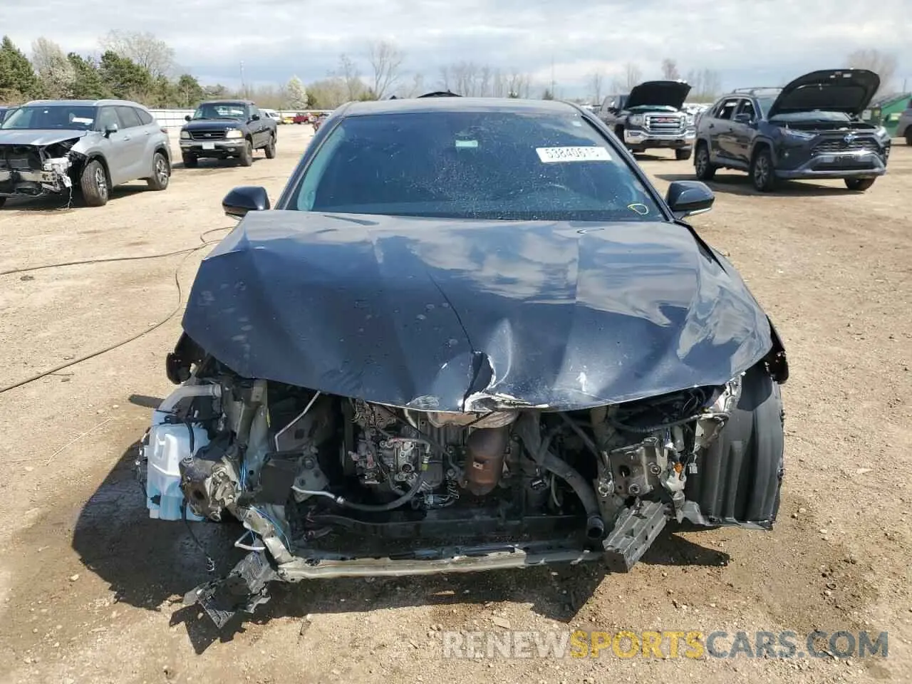 5 Photograph of a damaged car 4T1KZ1AKXMU059216 TOYOTA CAMRY 2021