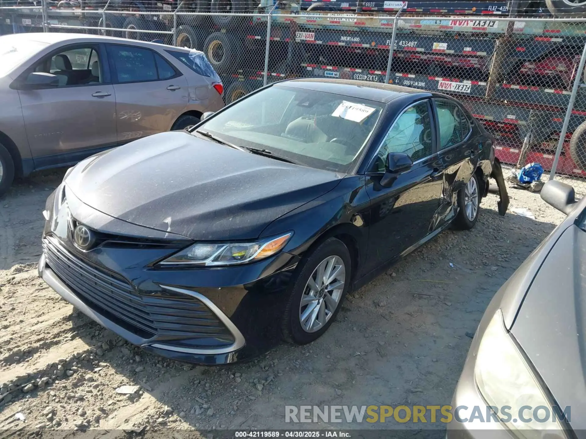 2 Photograph of a damaged car 4T1R11AK3MU549714 TOYOTA CAMRY 2021