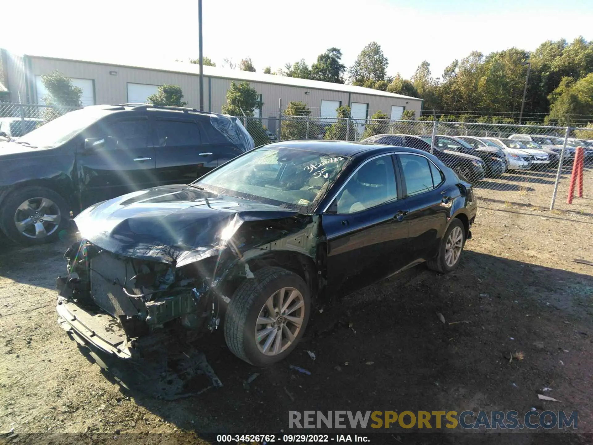 2 Photograph of a damaged car 4T1R11AK7MU407916 TOYOTA CAMRY 2021