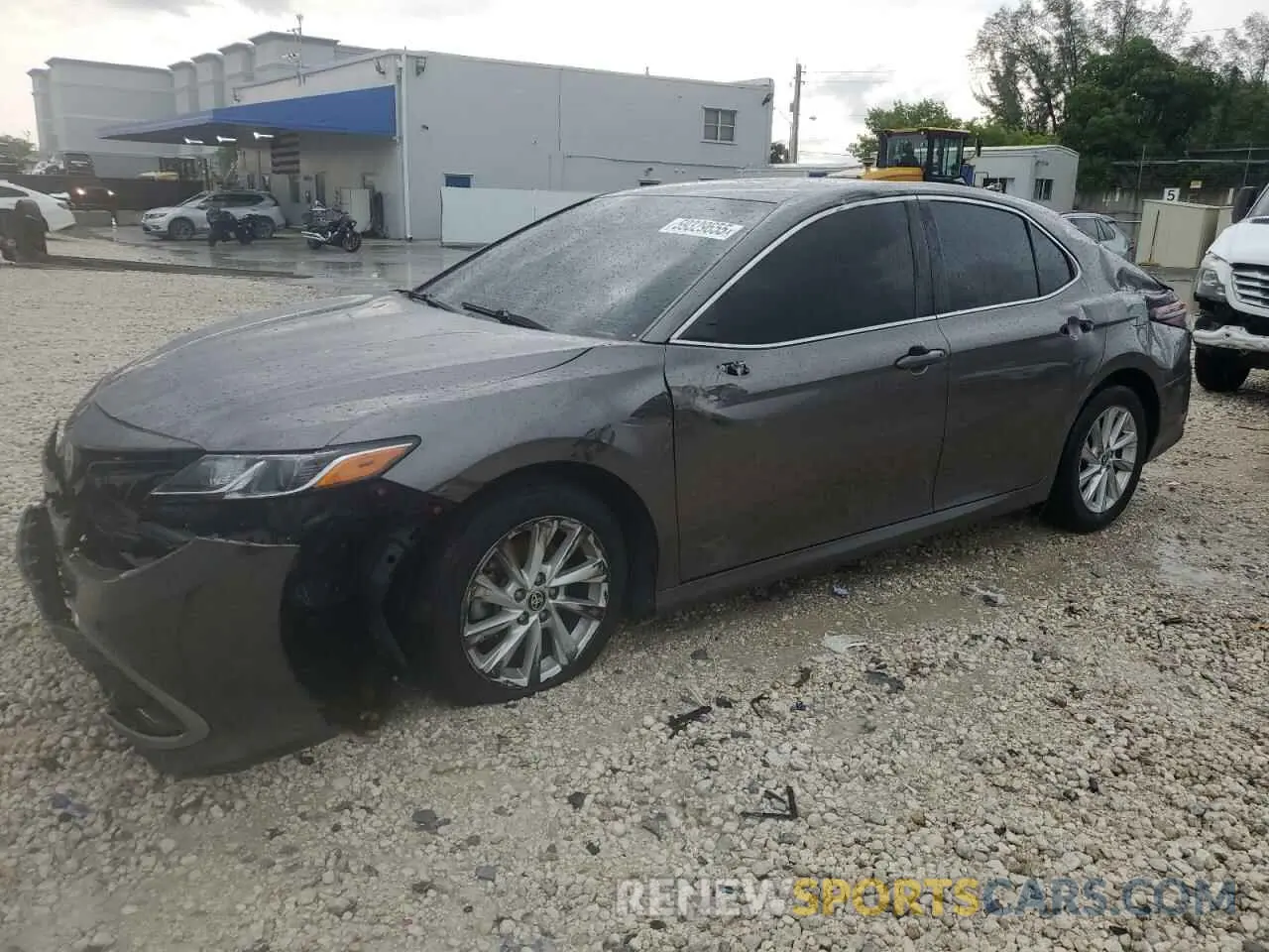 1 Photograph of a damaged car 4T1R11AK7MU452144 TOYOTA CAMRY 2021