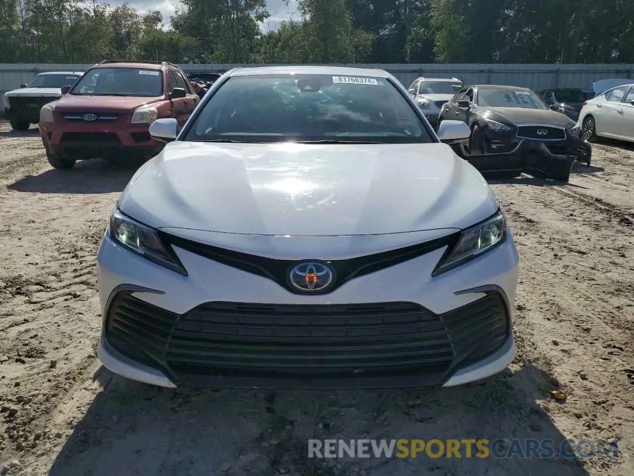 5 Фотография поврежденного автомобиля 4T1R11AK8MU452542 TOYOTA CAMRY 2021