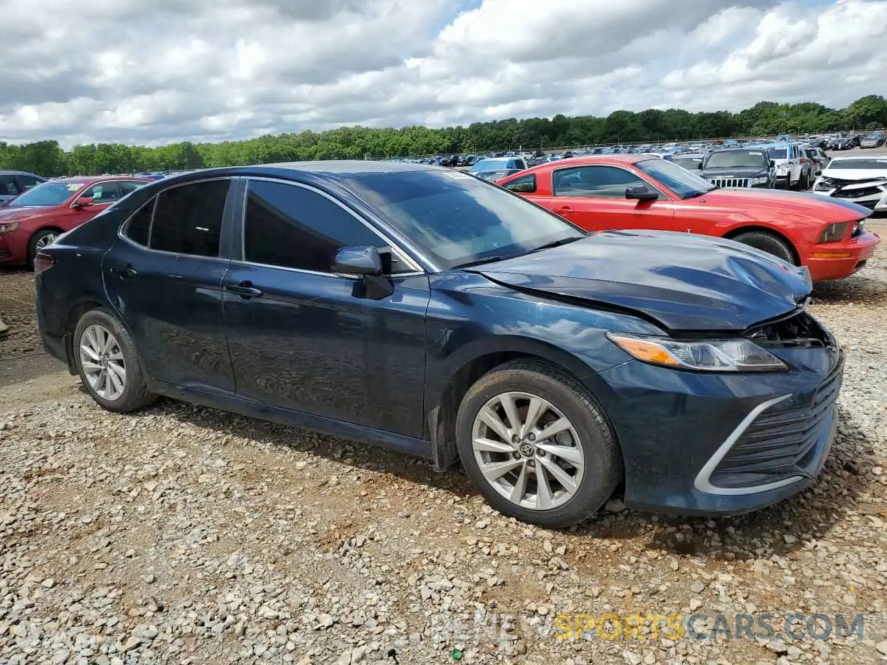 4 Фотография поврежденного автомобиля 4T1R11AK8MU495410 TOYOTA CAMRY 2021