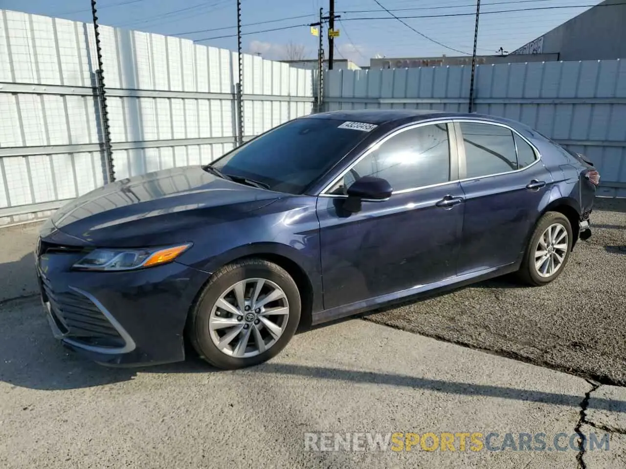 1 Photograph of a damaged car 4T1R11BK9MU040502 TOYOTA CAMRY 2021
