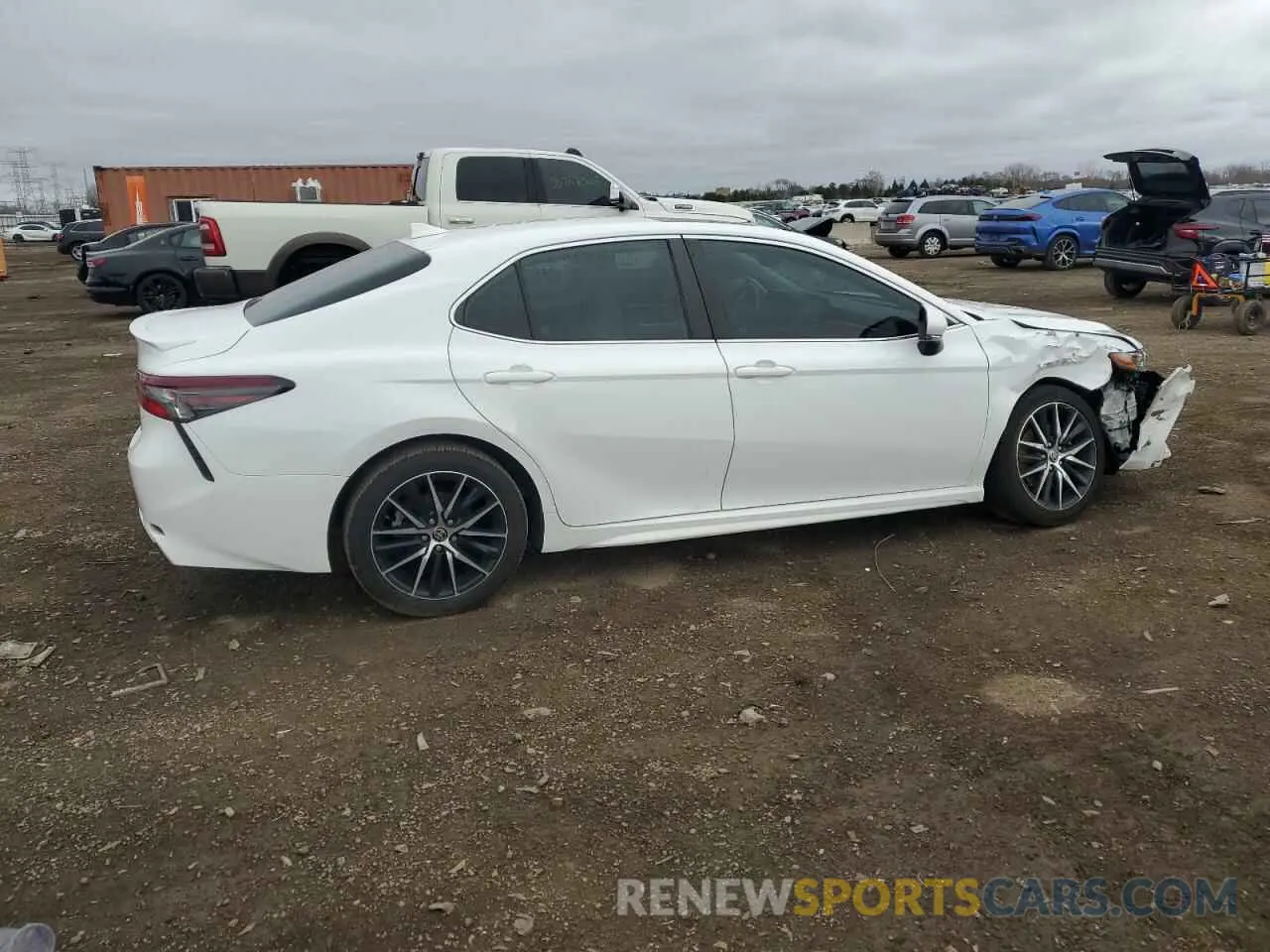 3 Фотография поврежденного автомобиля 4T1S11AK5MU561378 TOYOTA CAMRY 2021
