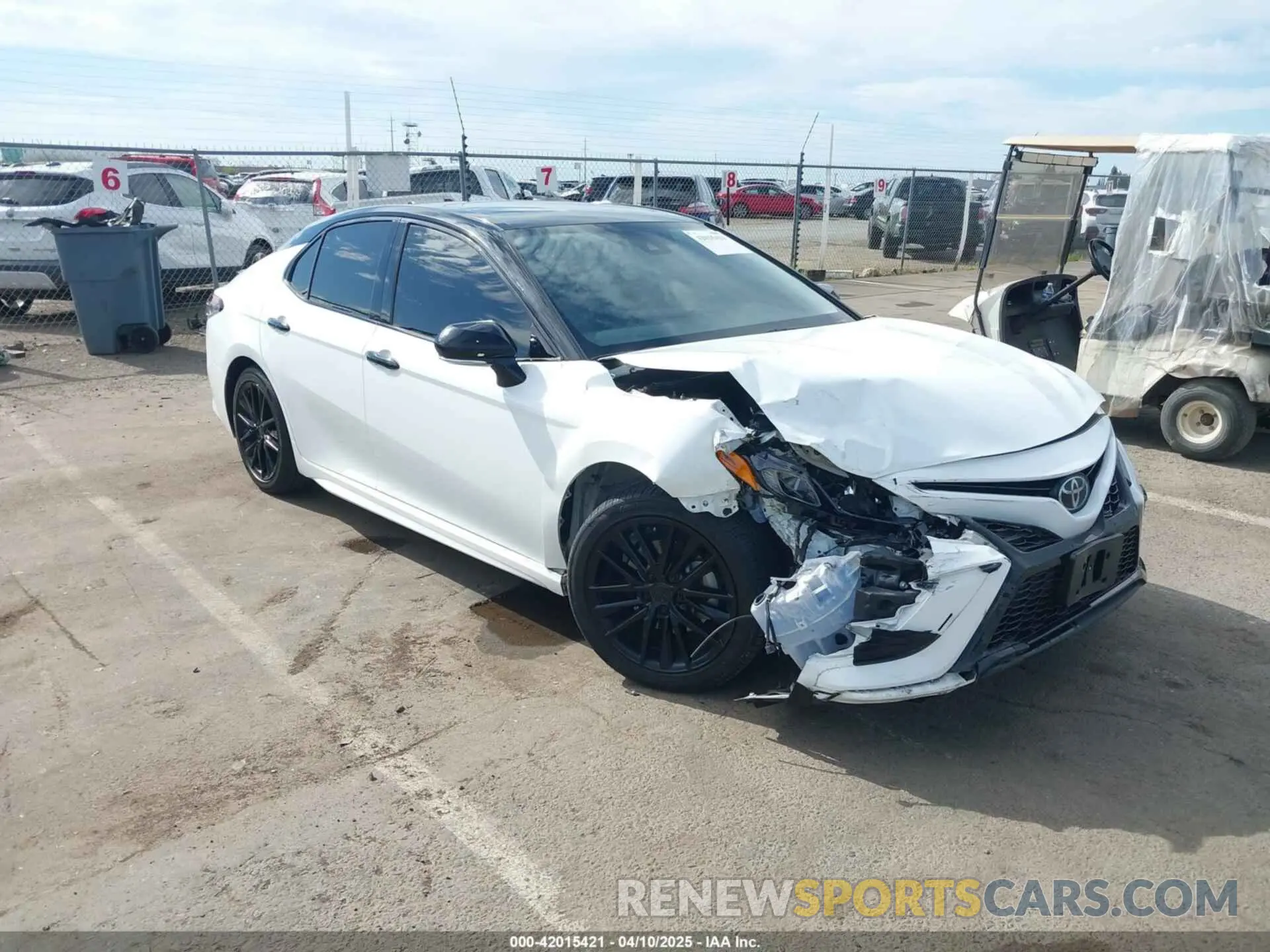 1 Photograph of a damaged car 4T1S11AK7MU460066 TOYOTA CAMRY 2021