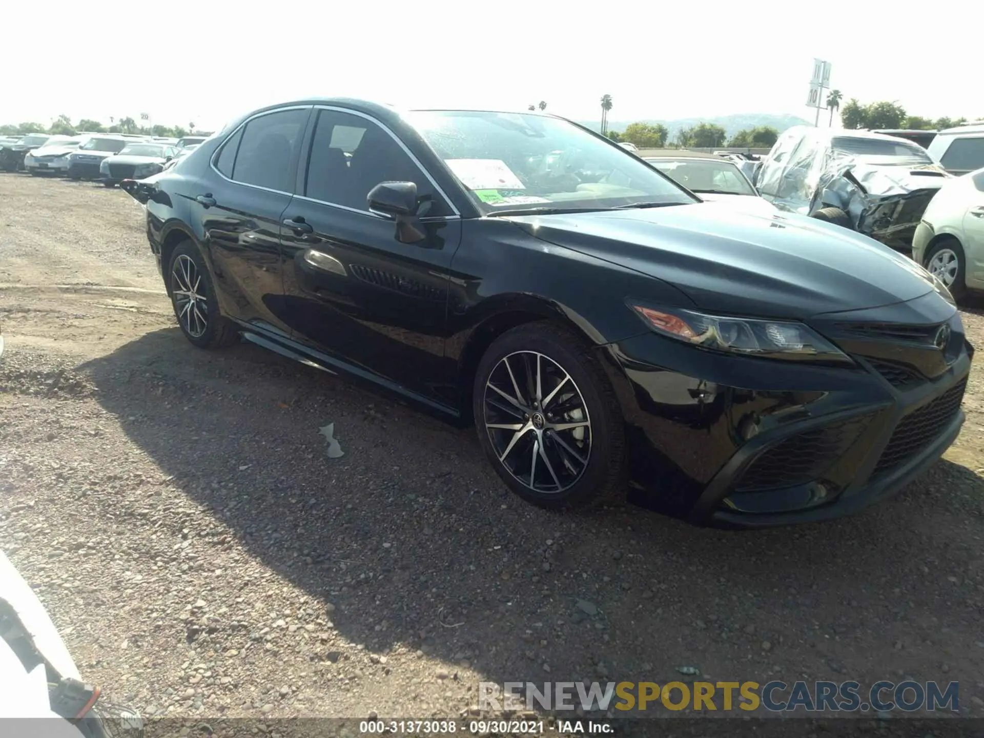1 Photograph of a damaged car 4T1S11AKXMU496561 TOYOTA CAMRY 2021