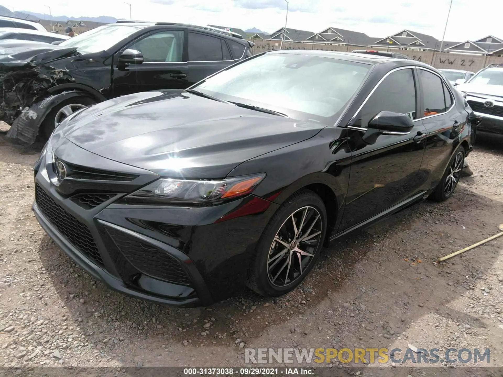 2 Photograph of a damaged car 4T1S11AKXMU496561 TOYOTA CAMRY 2021