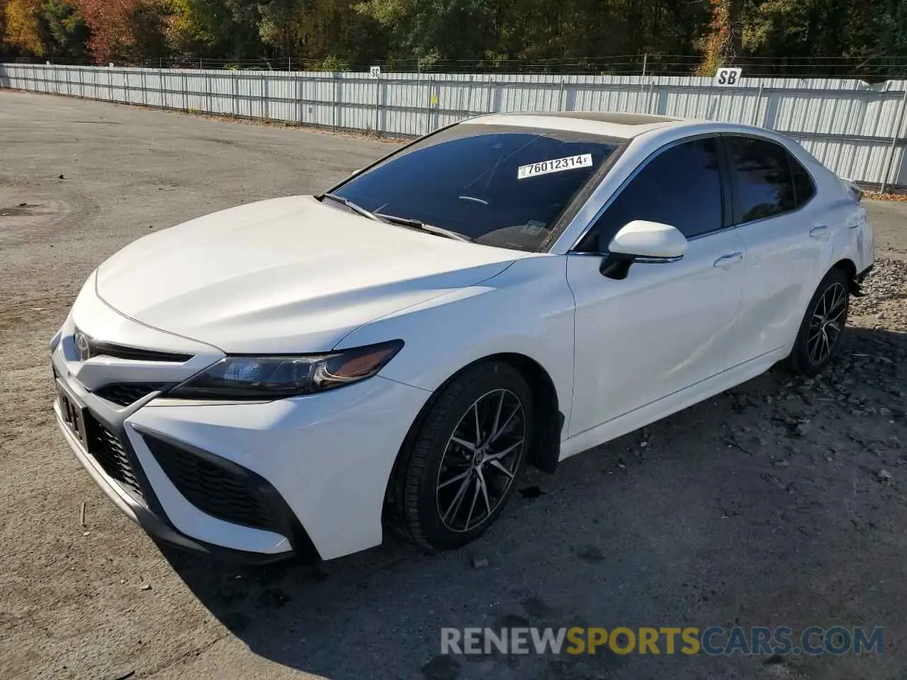 1 Фотография поврежденного автомобиля 4T1S11AKXMU590648 TOYOTA CAMRY 2021