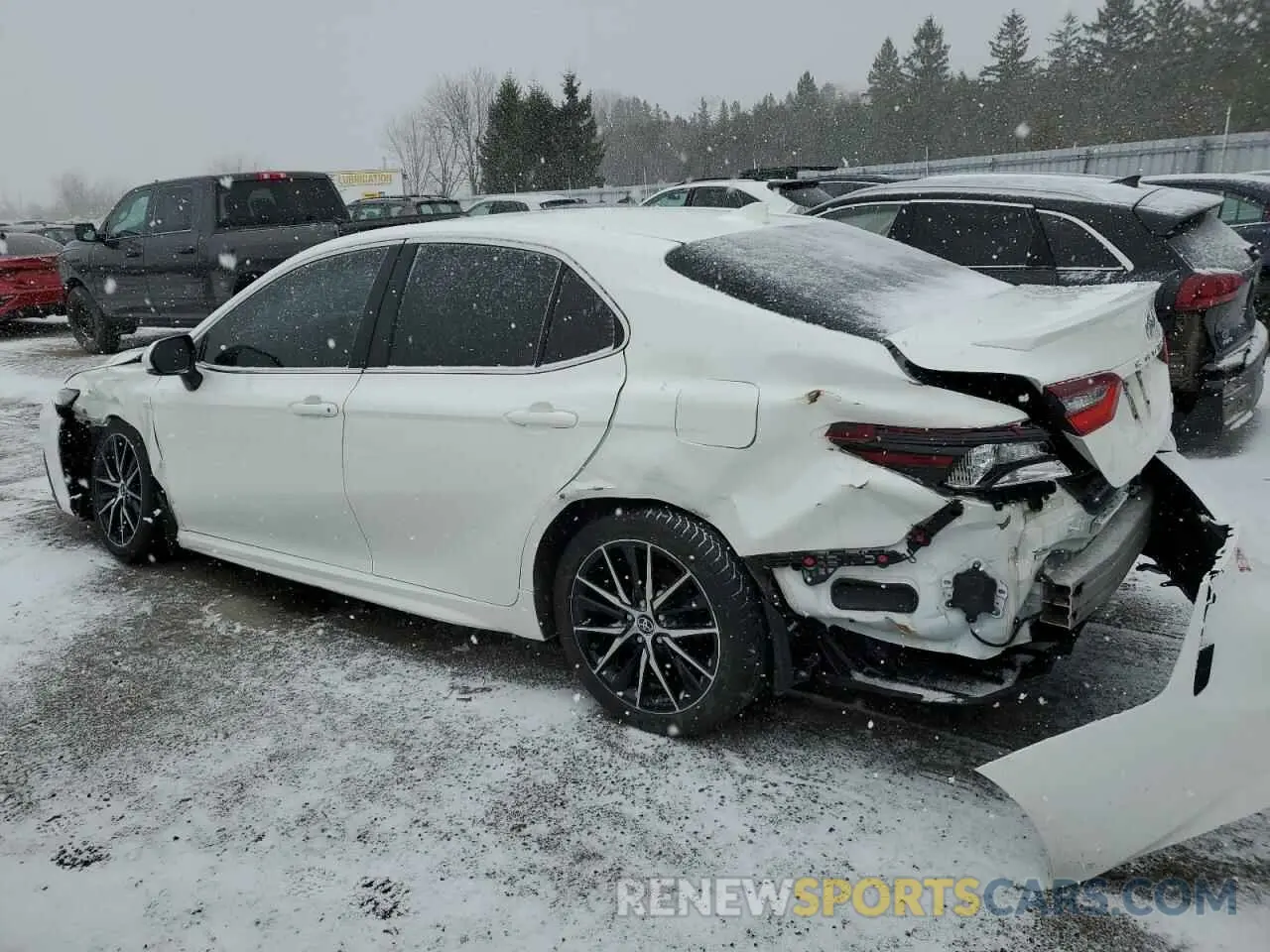 2 Фотография поврежденного автомобиля 4T1S11BK5MU042166 TOYOTA CAMRY 2021