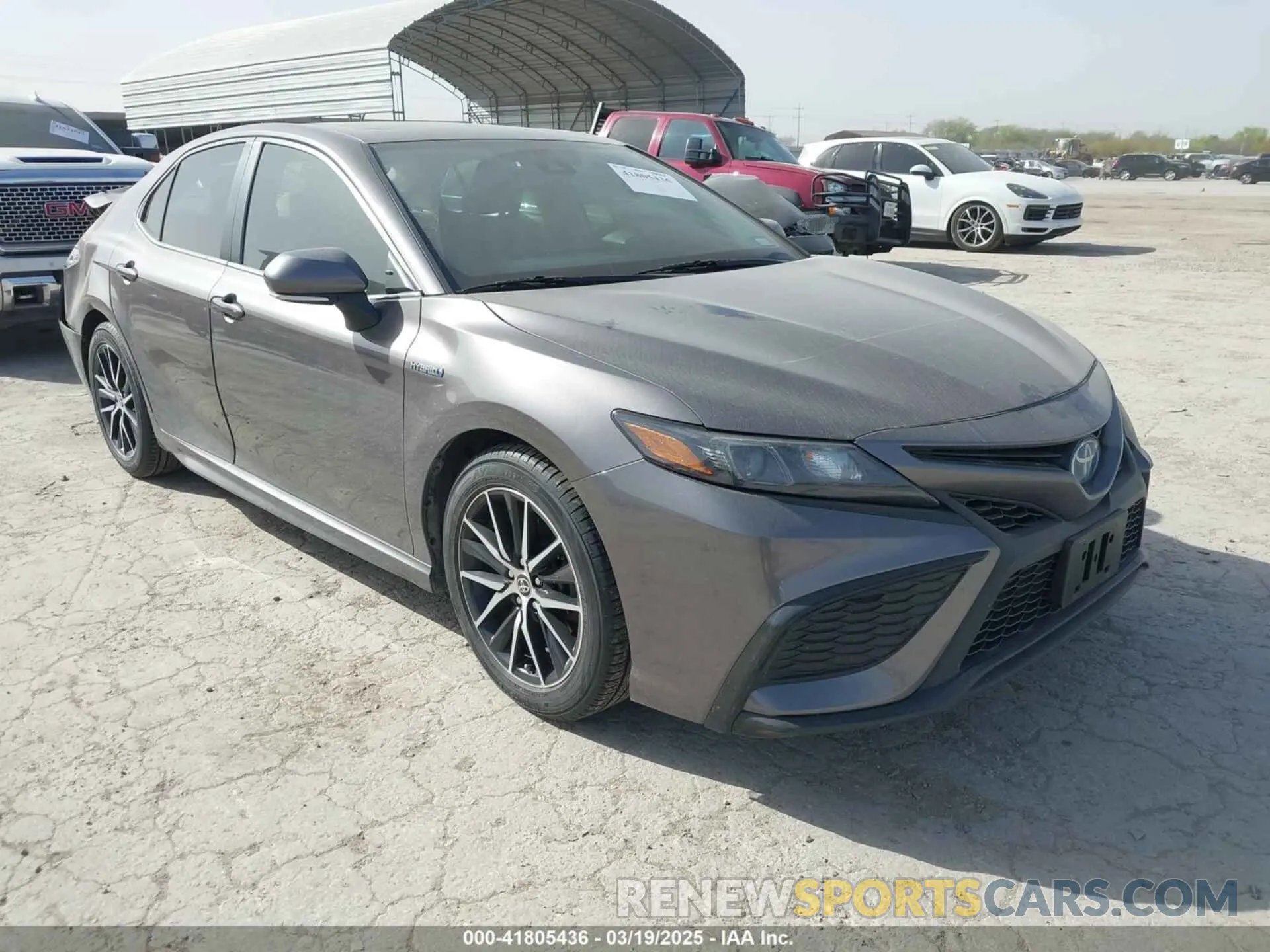 1 Photograph of a damaged car 4T1S31AK0MU023701 TOYOTA CAMRY 2021