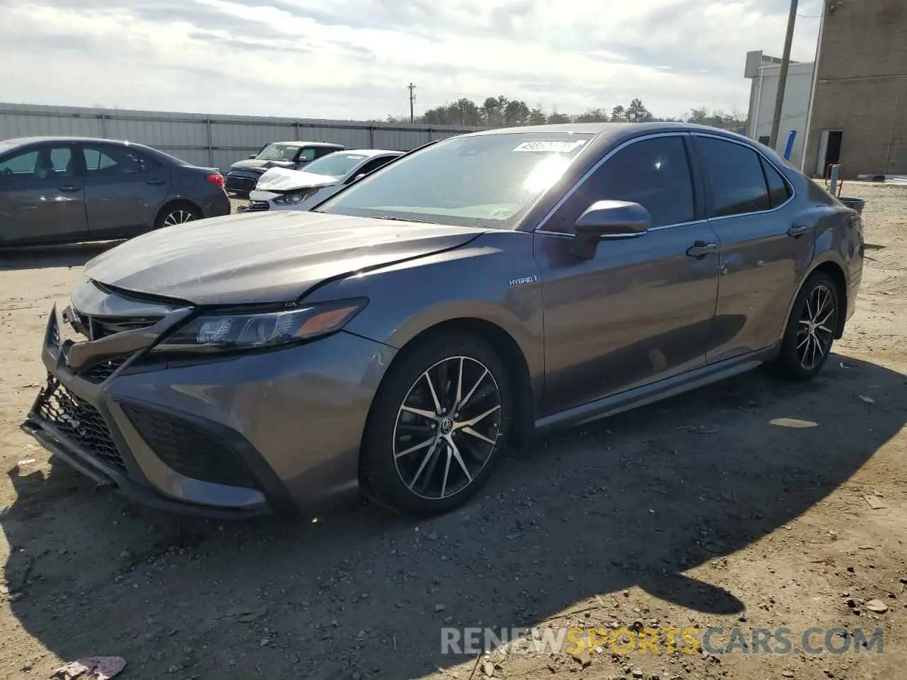 1 Photograph of a damaged car 4T1S31AK2MU021822 TOYOTA CAMRY 2021