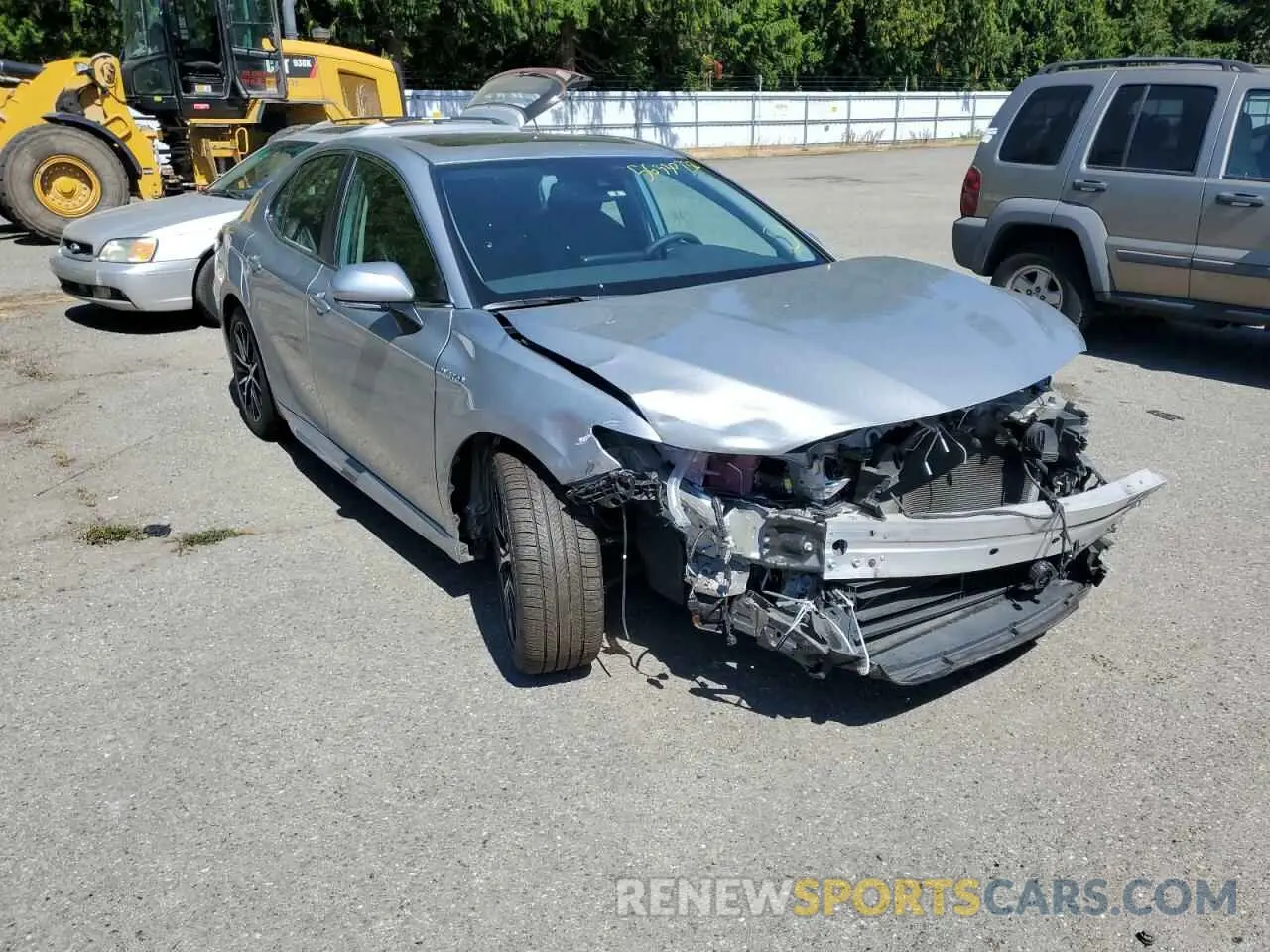 1 Фотография поврежденного автомобиля 4T1S31AK2MU557315 TOYOTA CAMRY 2021