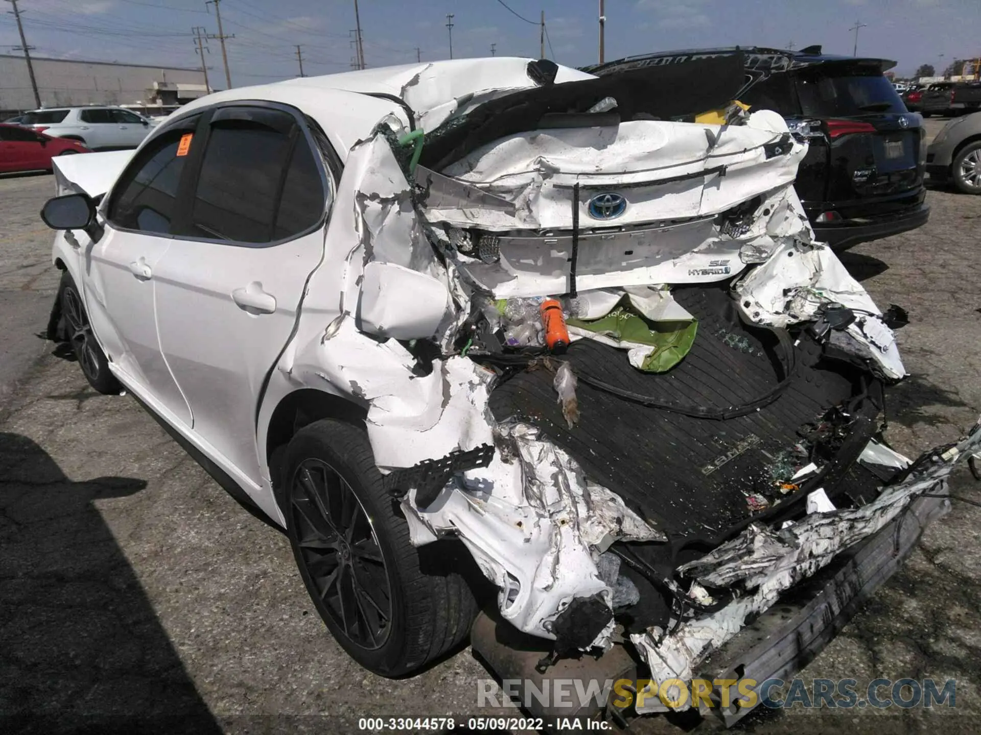 3 Фотография поврежденного автомобиля 4T1S31AK6MU025243 TOYOTA CAMRY 2021