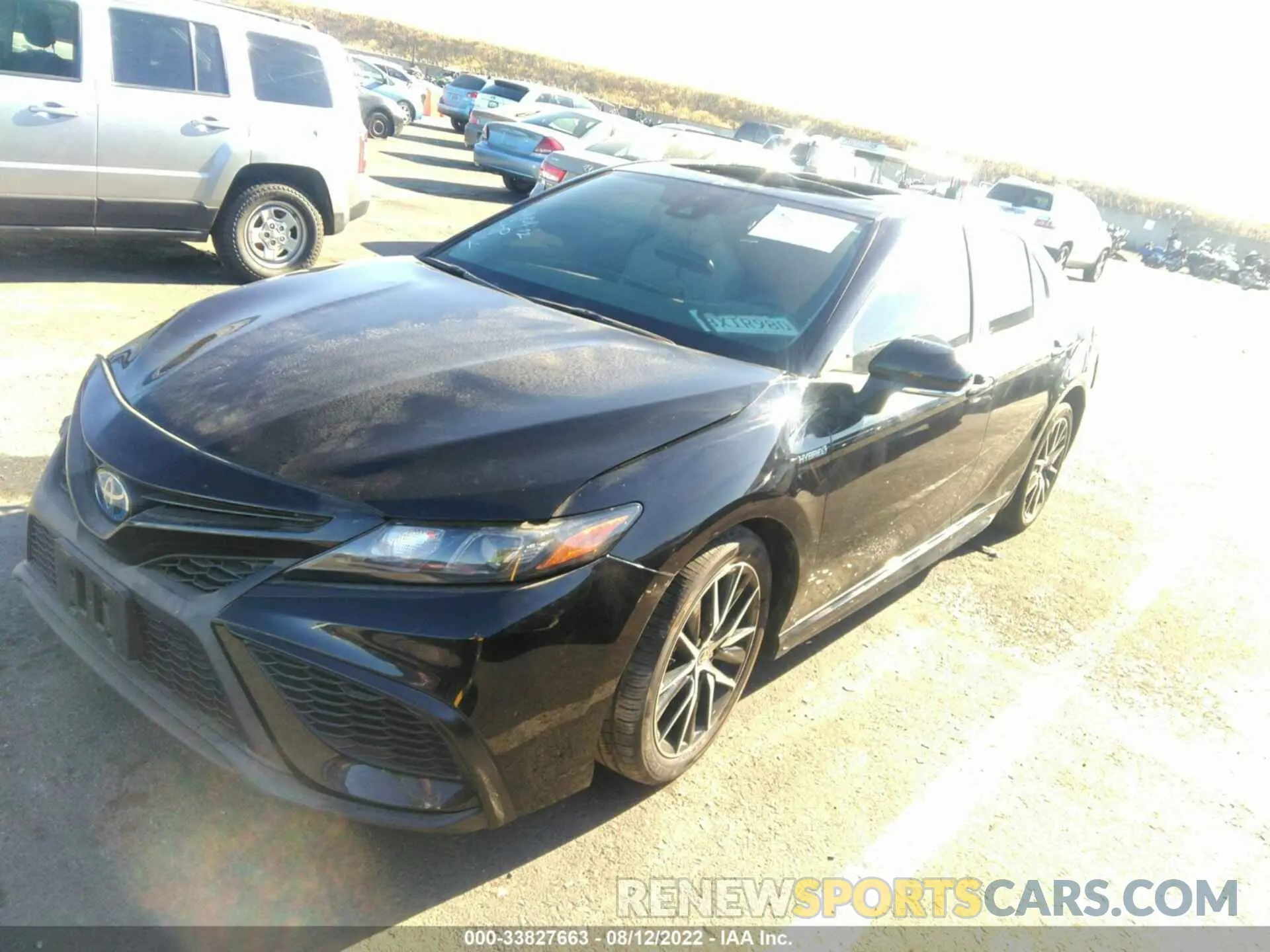 2 Фотография поврежденного автомобиля 4T1S31AK9MU564021 TOYOTA CAMRY 2021