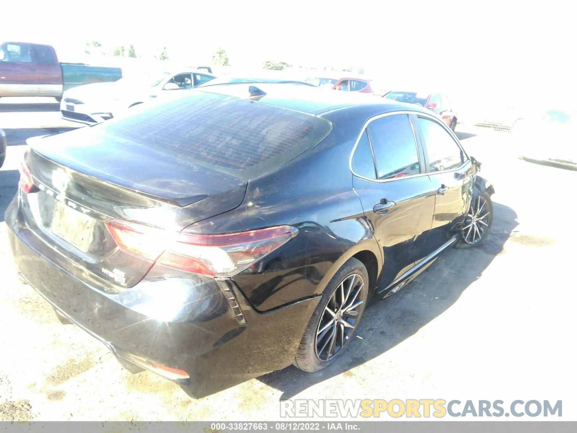 4 Фотография поврежденного автомобиля 4T1S31AK9MU564021 TOYOTA CAMRY 2021