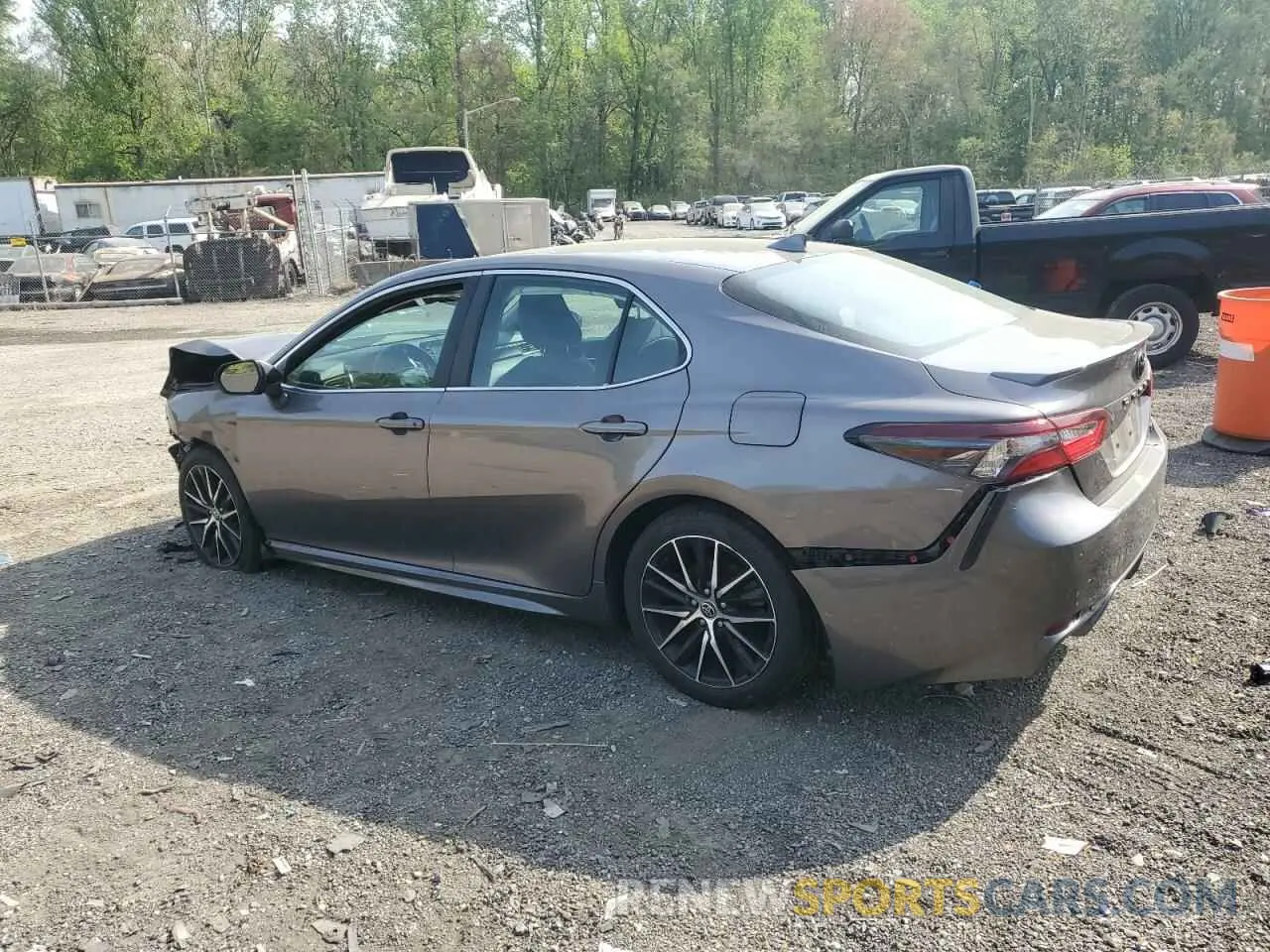 2 Фотография поврежденного автомобиля 4T1T11AK0MU439726 TOYOTA CAMRY 2021